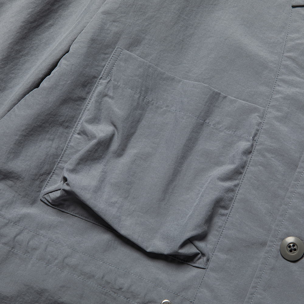 Peach Cloth Shirts Blouson/L.Grey