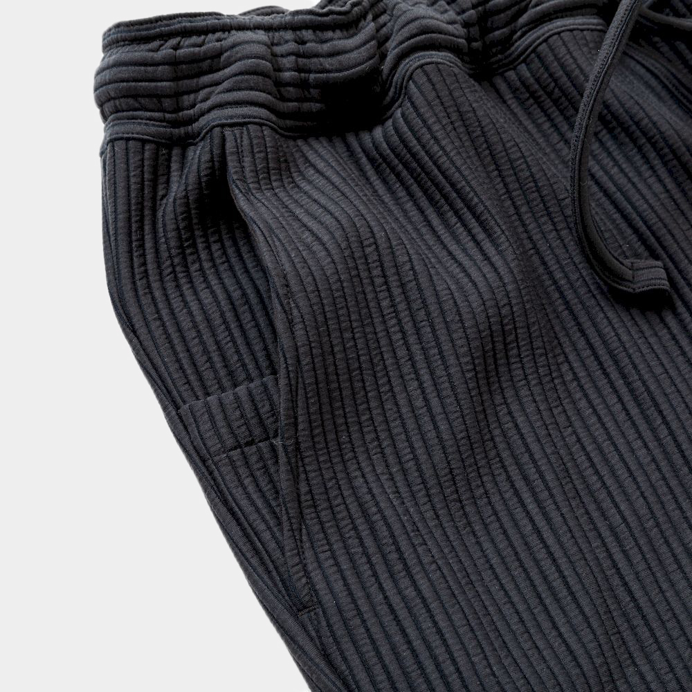 Uneven Fabric Slim Easy PT/Navy