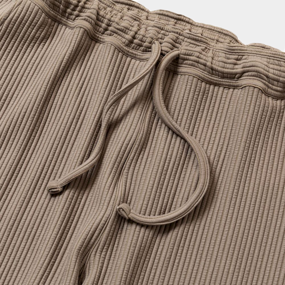 Uneven Fabric Slim Easy PT/Bedouin