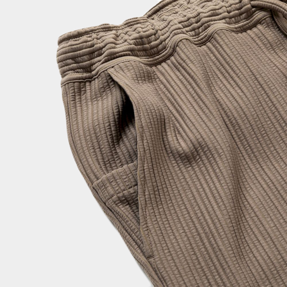 Uneven Fabric Slim Easy PT/Bedouin