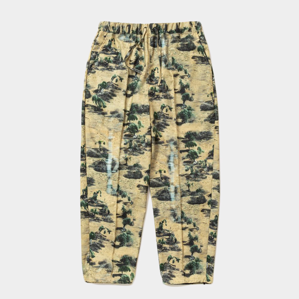 Pin Tuck Easy Trousers/Sand