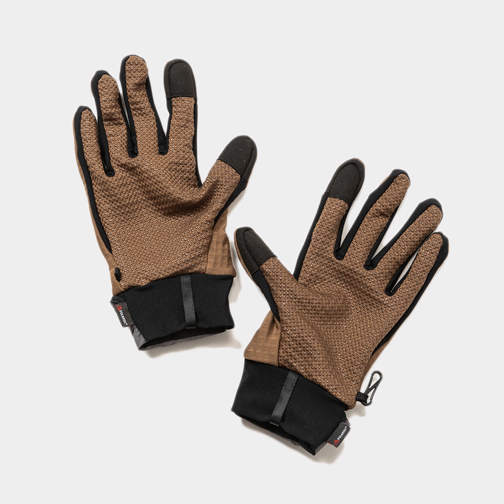 Polartec® Fleece Overwrap Glove/Charcoal