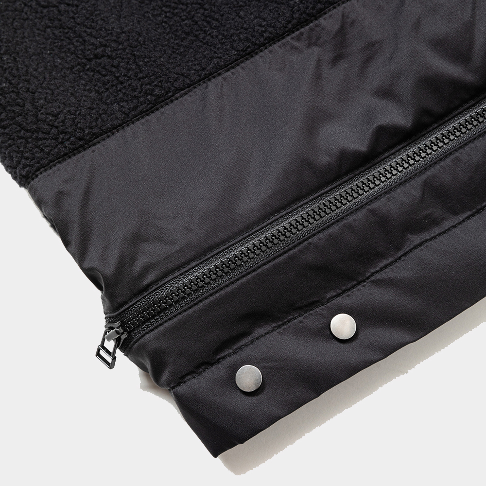 Polartec® Fleece Overwrap Vest/Off Black