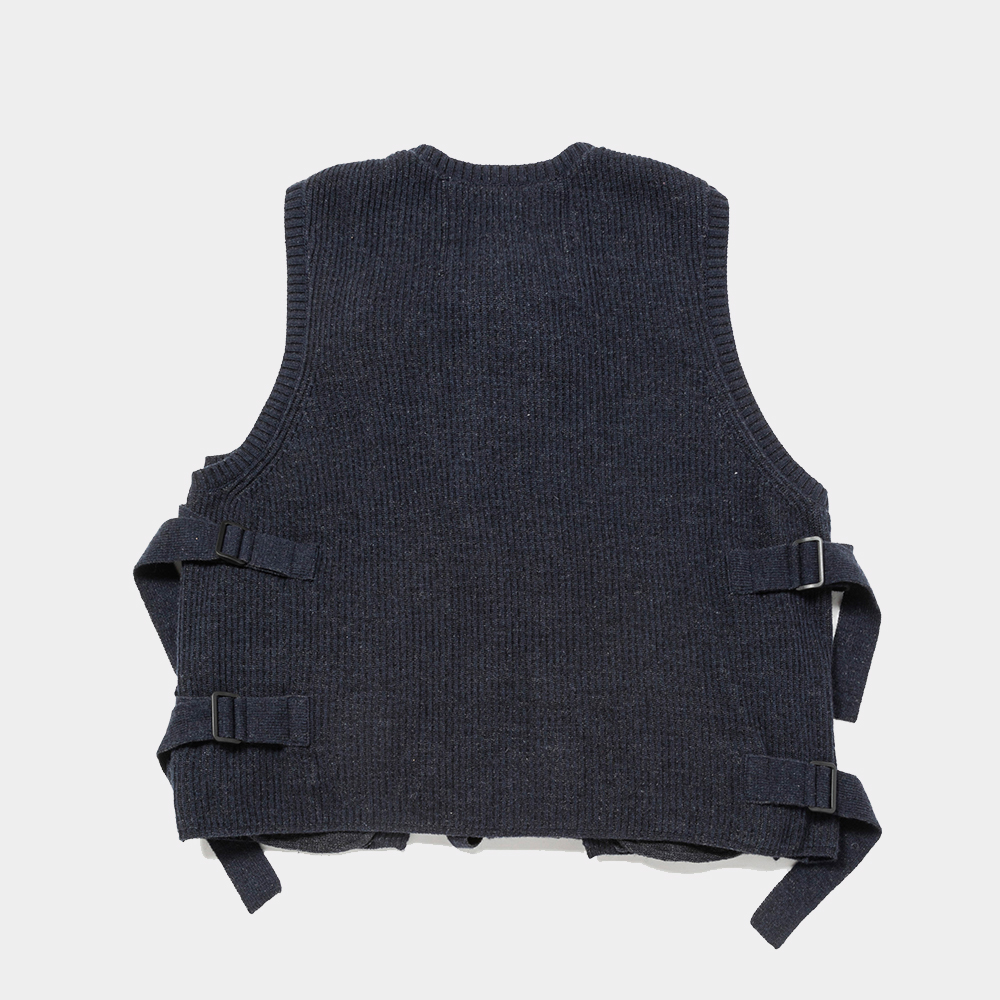 Body Armor Knit Vest/Dark Navy