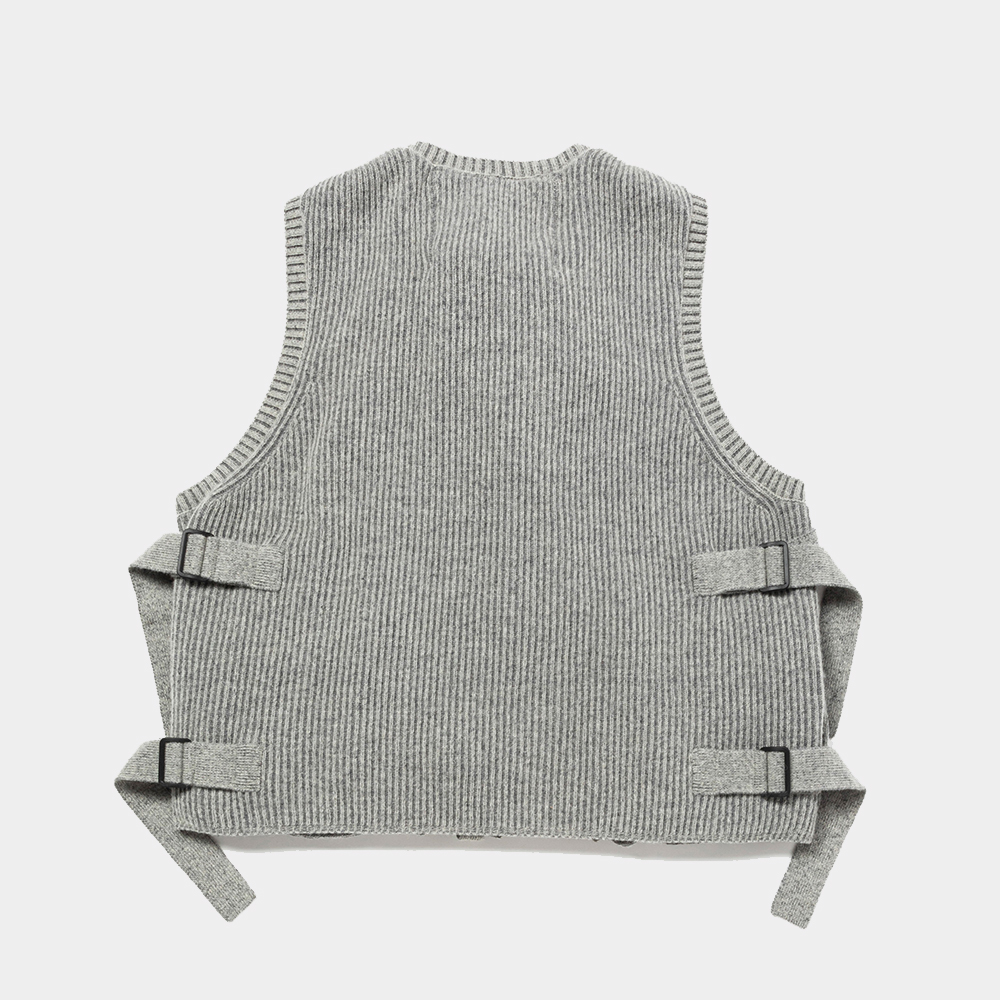 Body Armor Knit Vest/Grey
