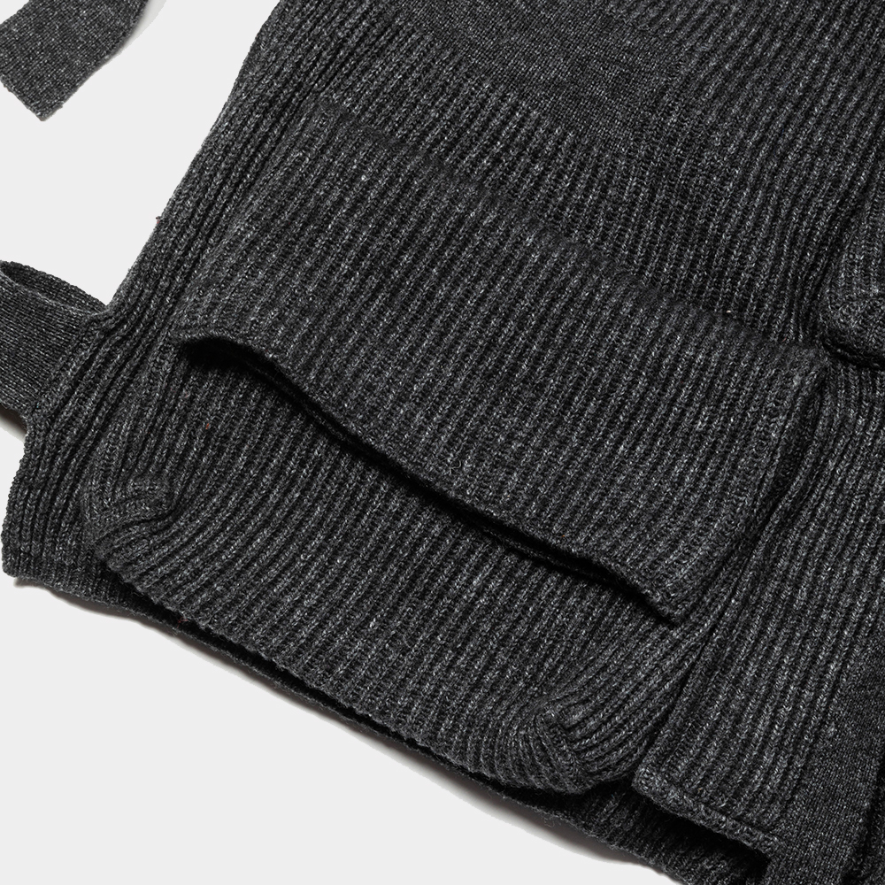 Body Armor Knit Vest/Charcoal