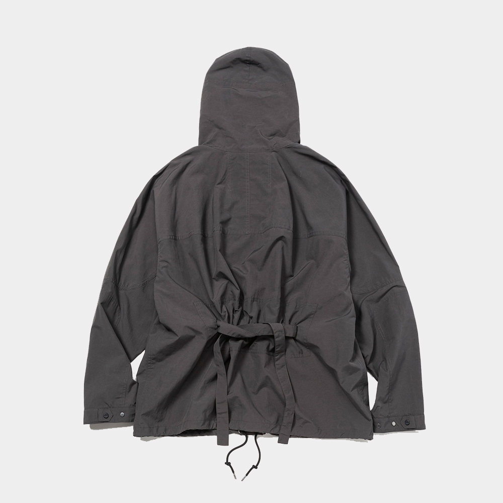 Neutral Hooded Blouson/Charcoal