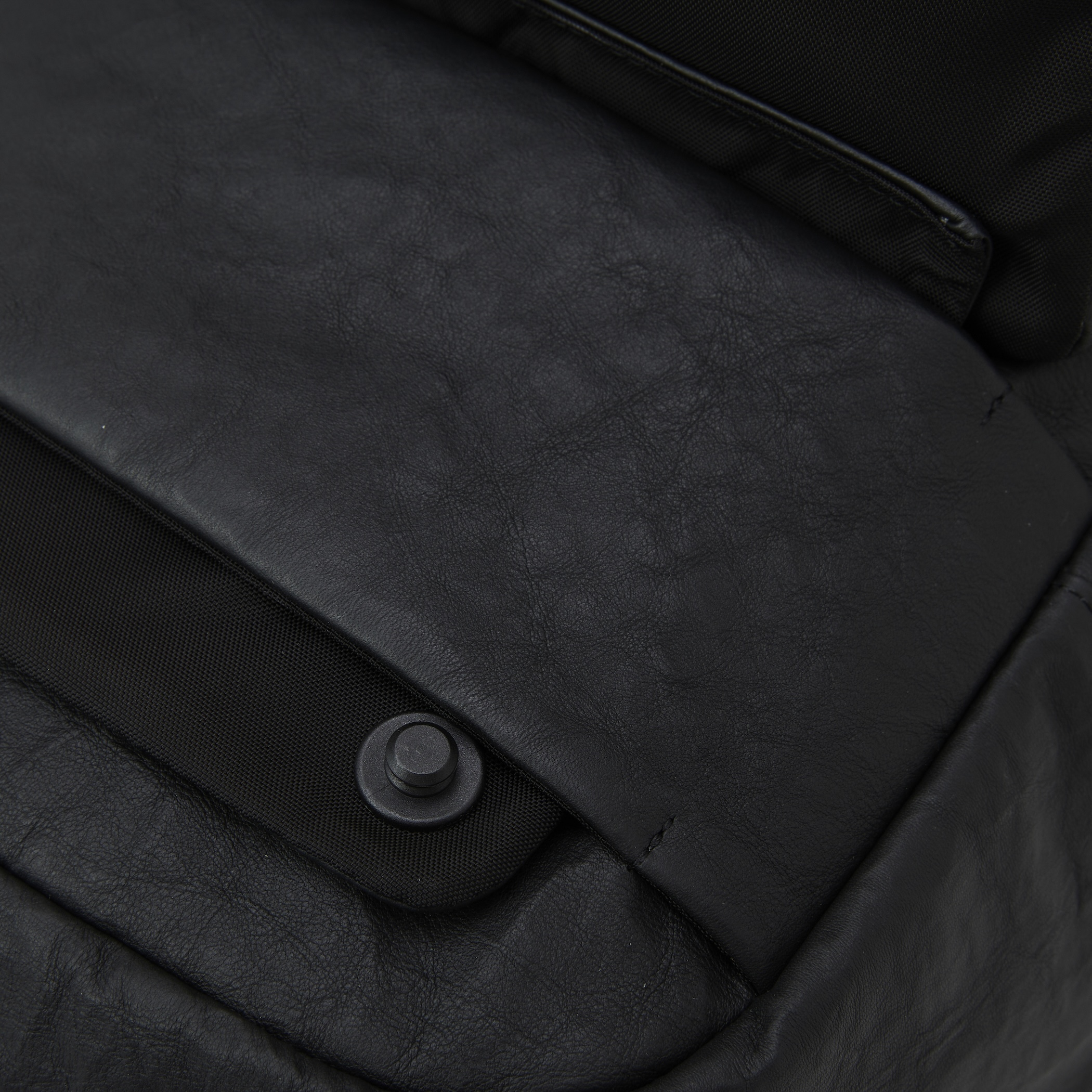 meanswhile × objcts.io Dyneema® Leather Daypack “Common”/Black