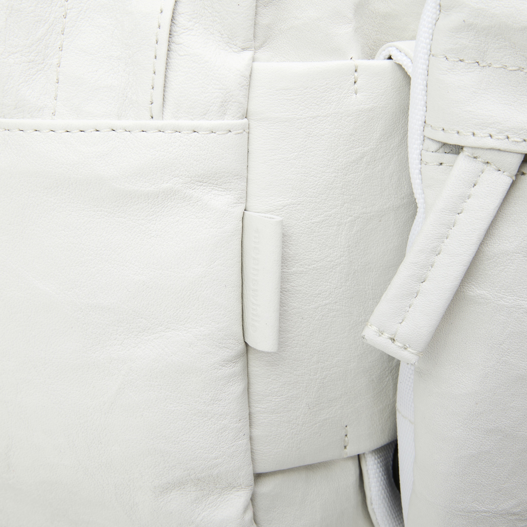 meanswhile × objcts.io Dyneema® Leather Daypack “Common”/Marshmallow