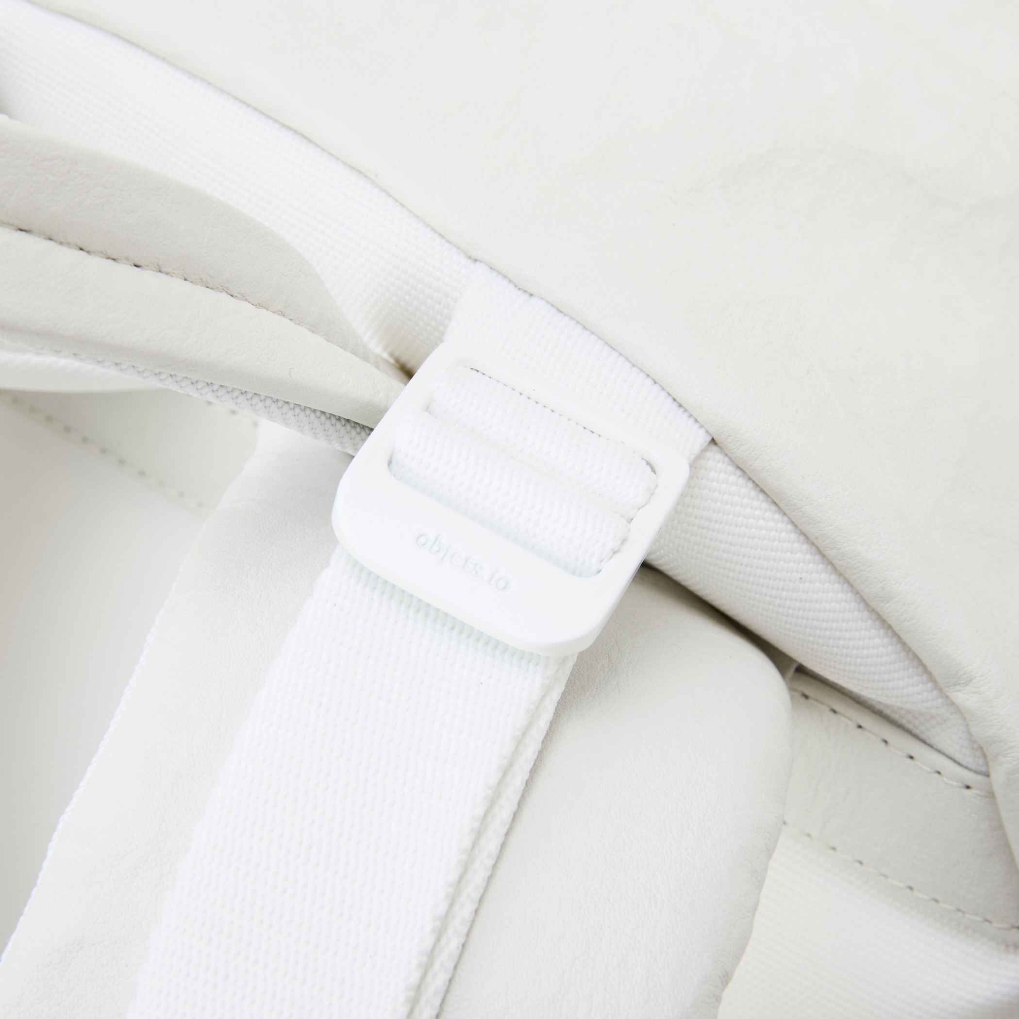 meanswhile × objcts.io Dyneema® Leather Daypack “Common”/Marshmallow