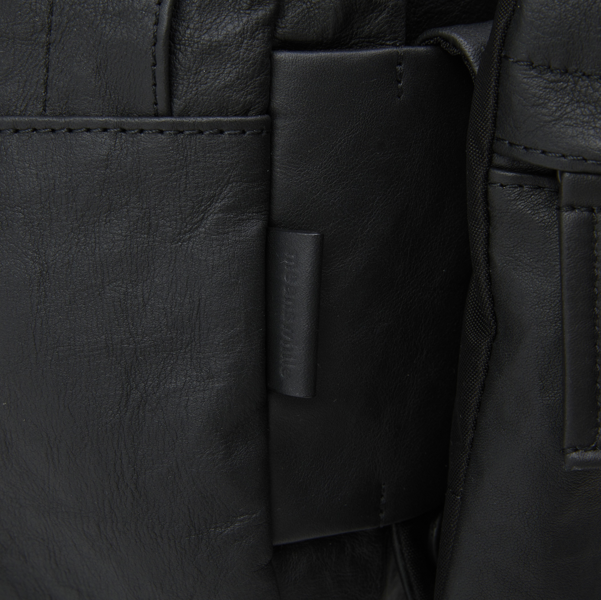 meanswhile × objcts.io Dyneema® Leather Daypack “Common”/Black