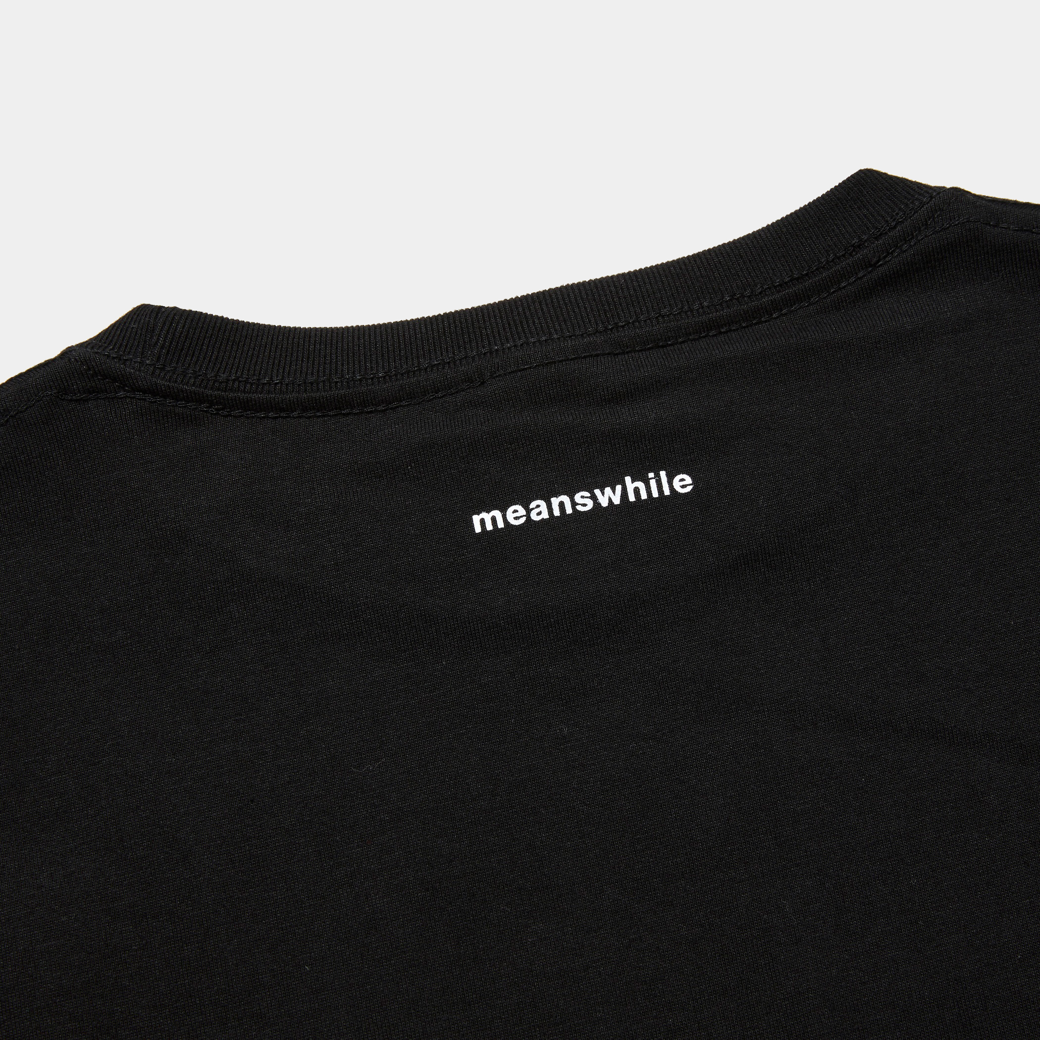 Abstract Photograph S/S Tee/Off Black