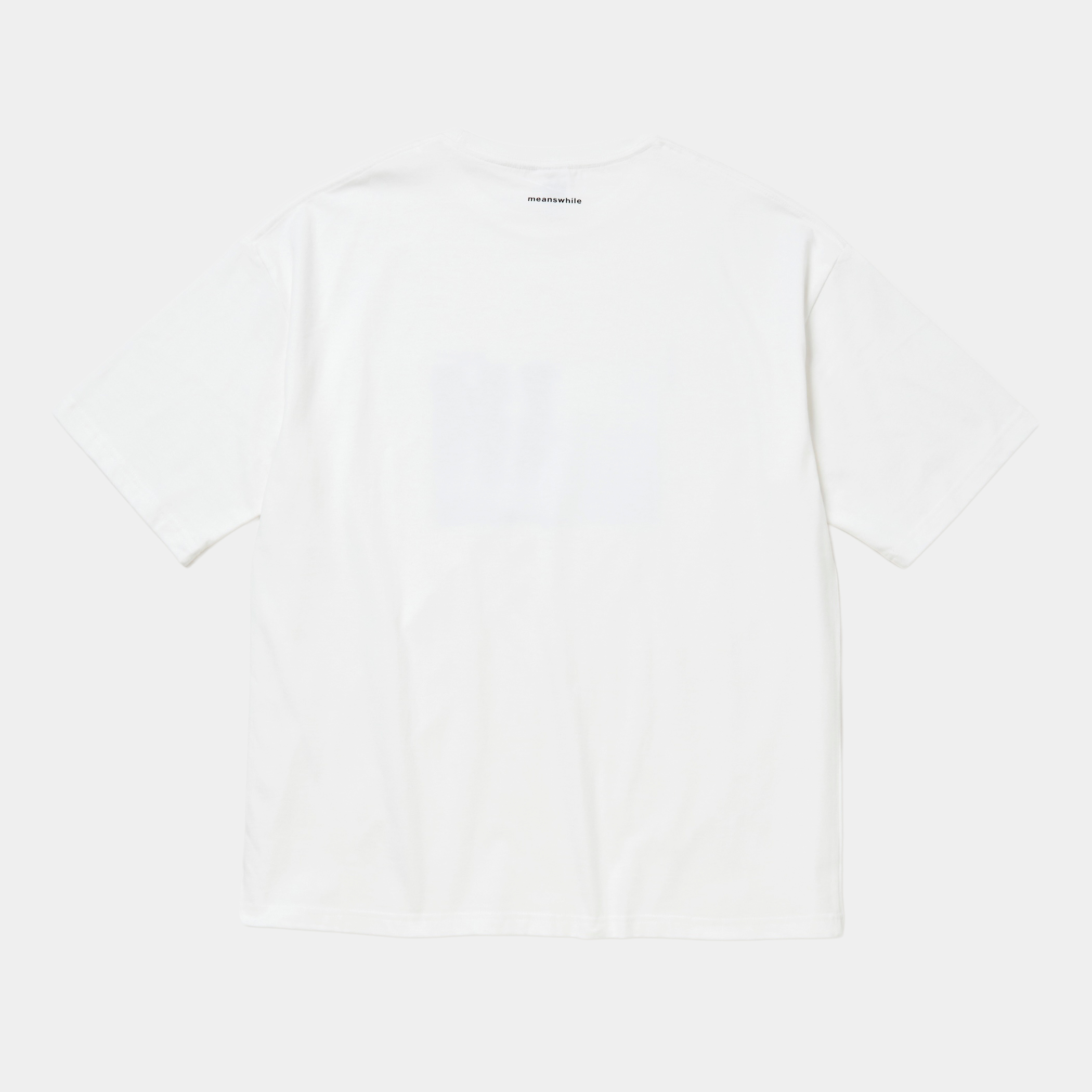 Abstract Photograph S/S Tee/Off White