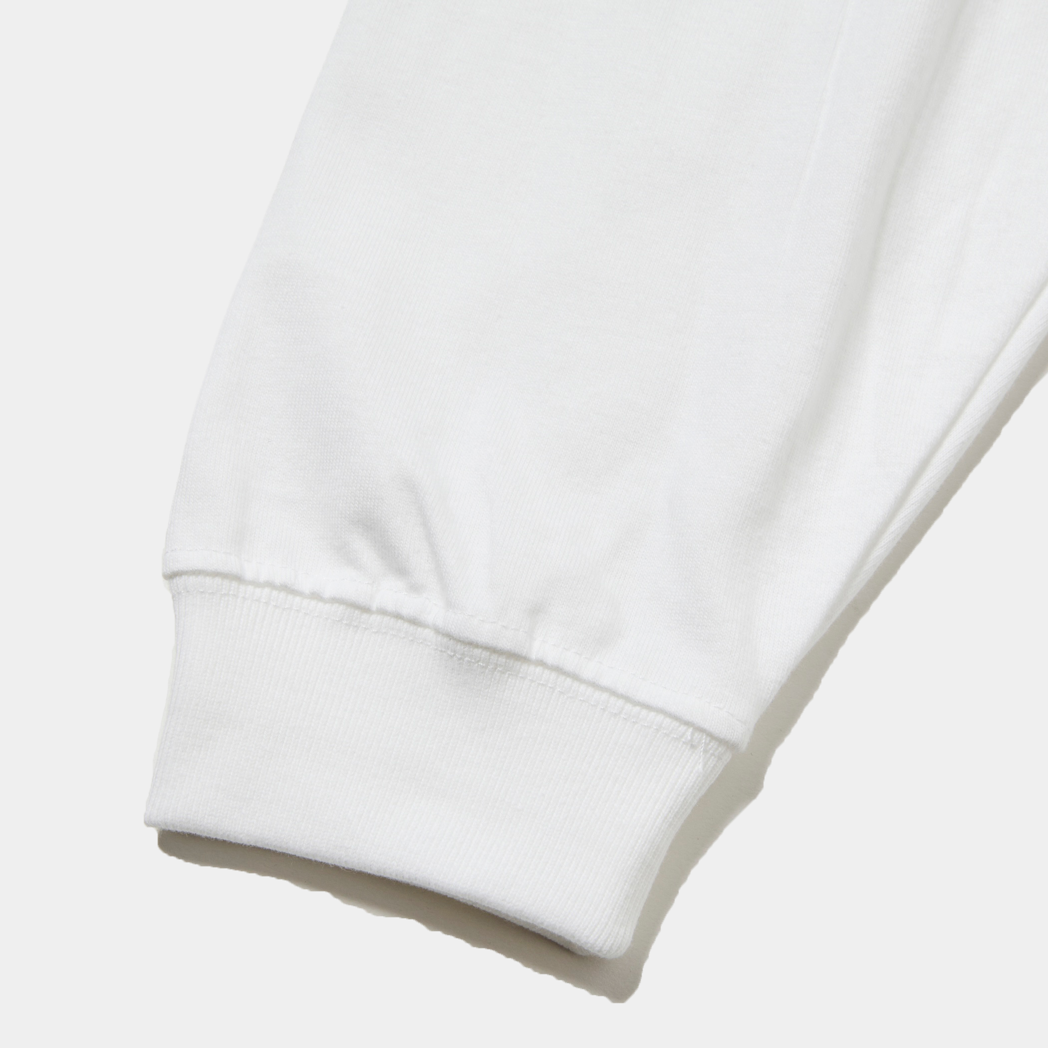 Abstract Photograph L/S Tee/Off White