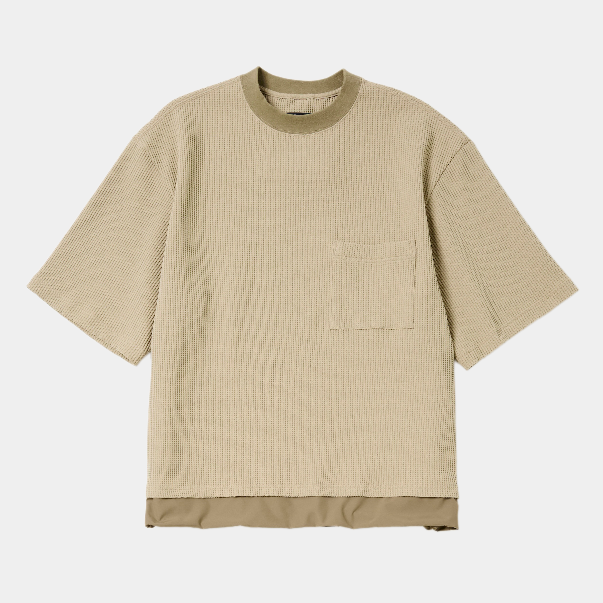 SOLOTEX Waffle S/S Tee/Beige