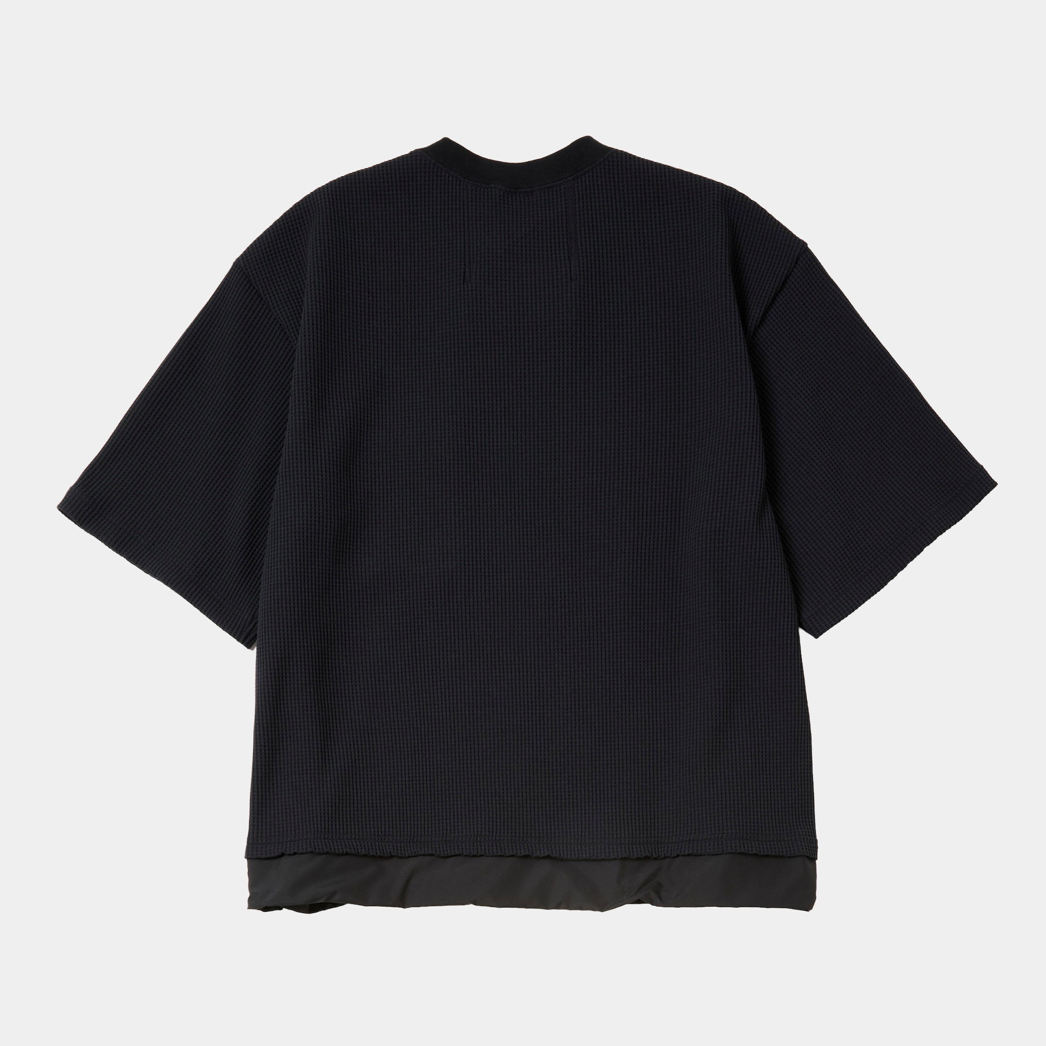 SOLOTEX Waffle S/S Tee/Off Black