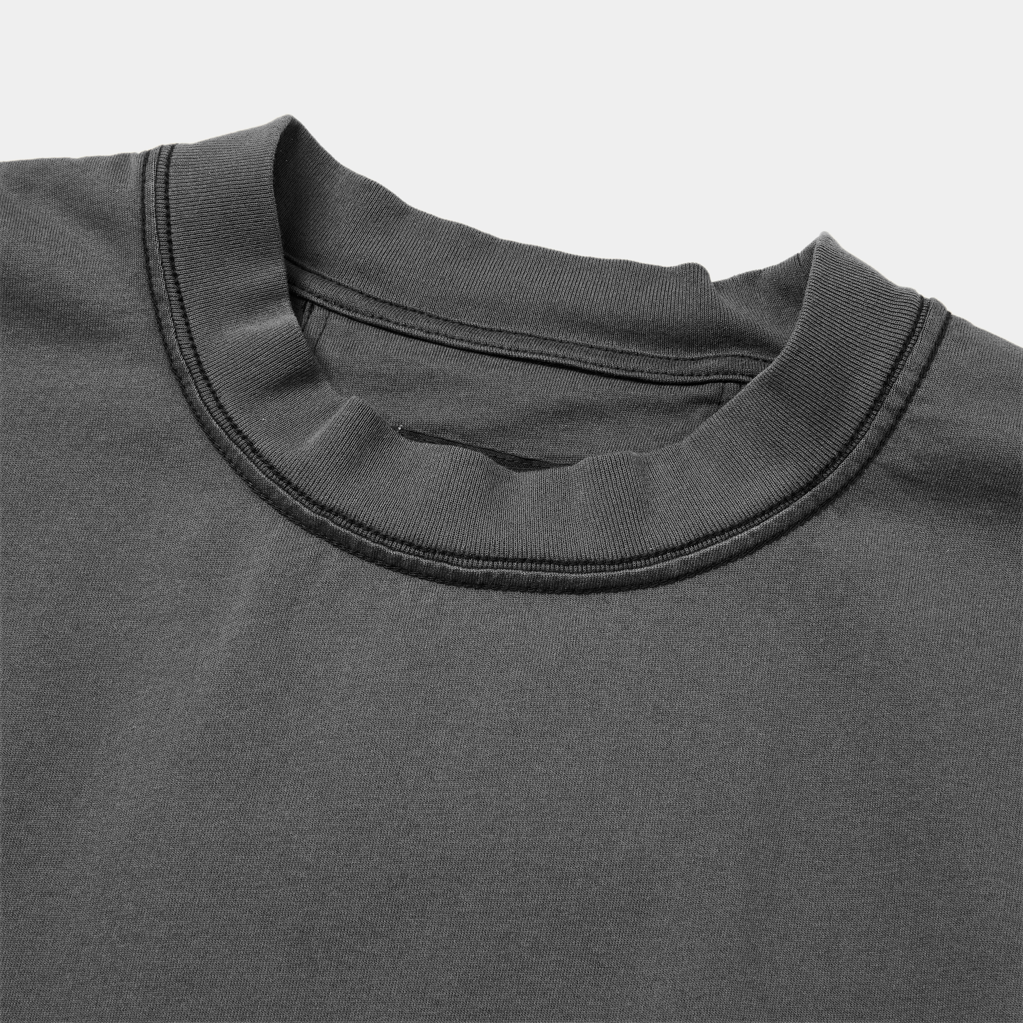 Frosted Sleeve Less Tee/Fade Black