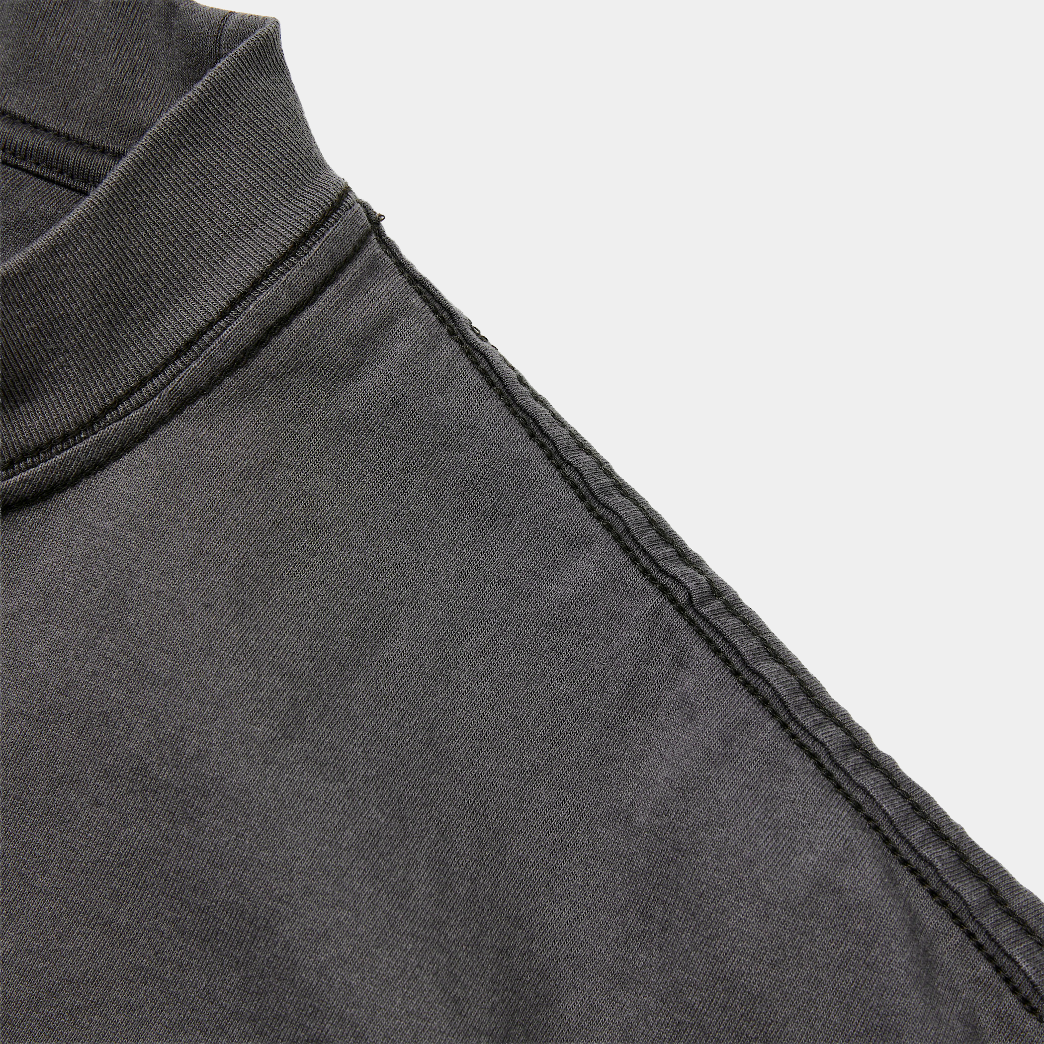 Frosted Sleeve Less Tee/Fade Black