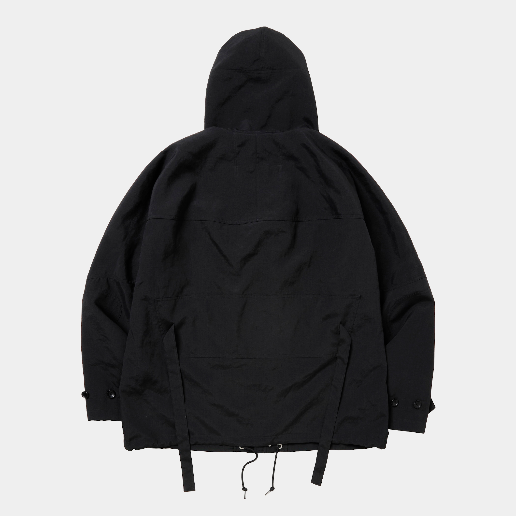 Desert Cloth Neutral Hooded Blouson/Off Black