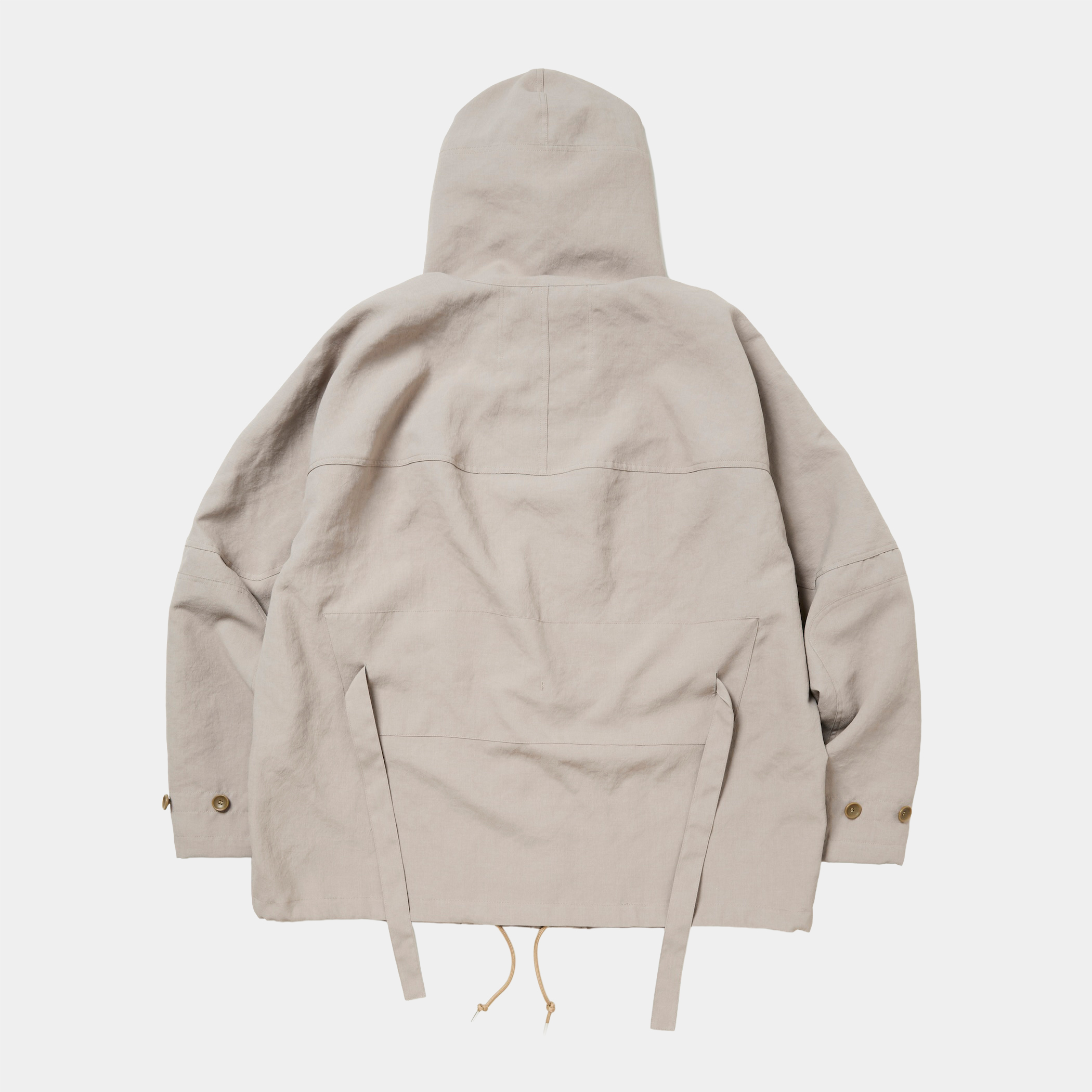 Desert Cloth Neutral Hooded Blouson/Taupe