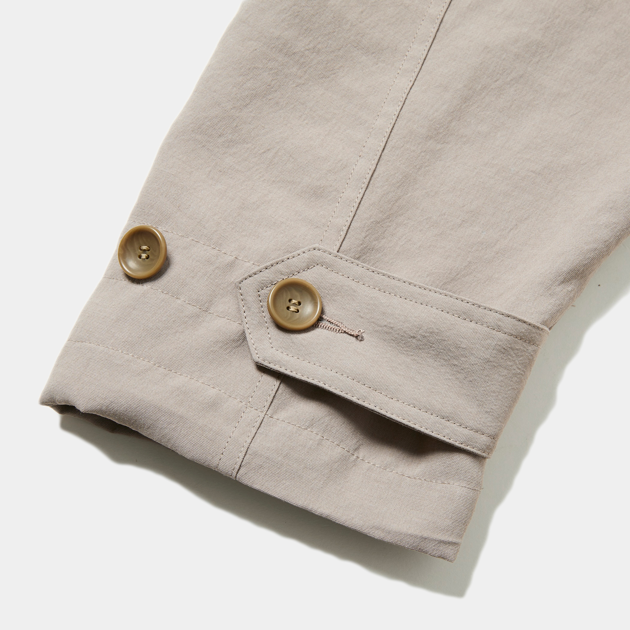 Desert Cloth Neutral Hooded Blouson/Taupe