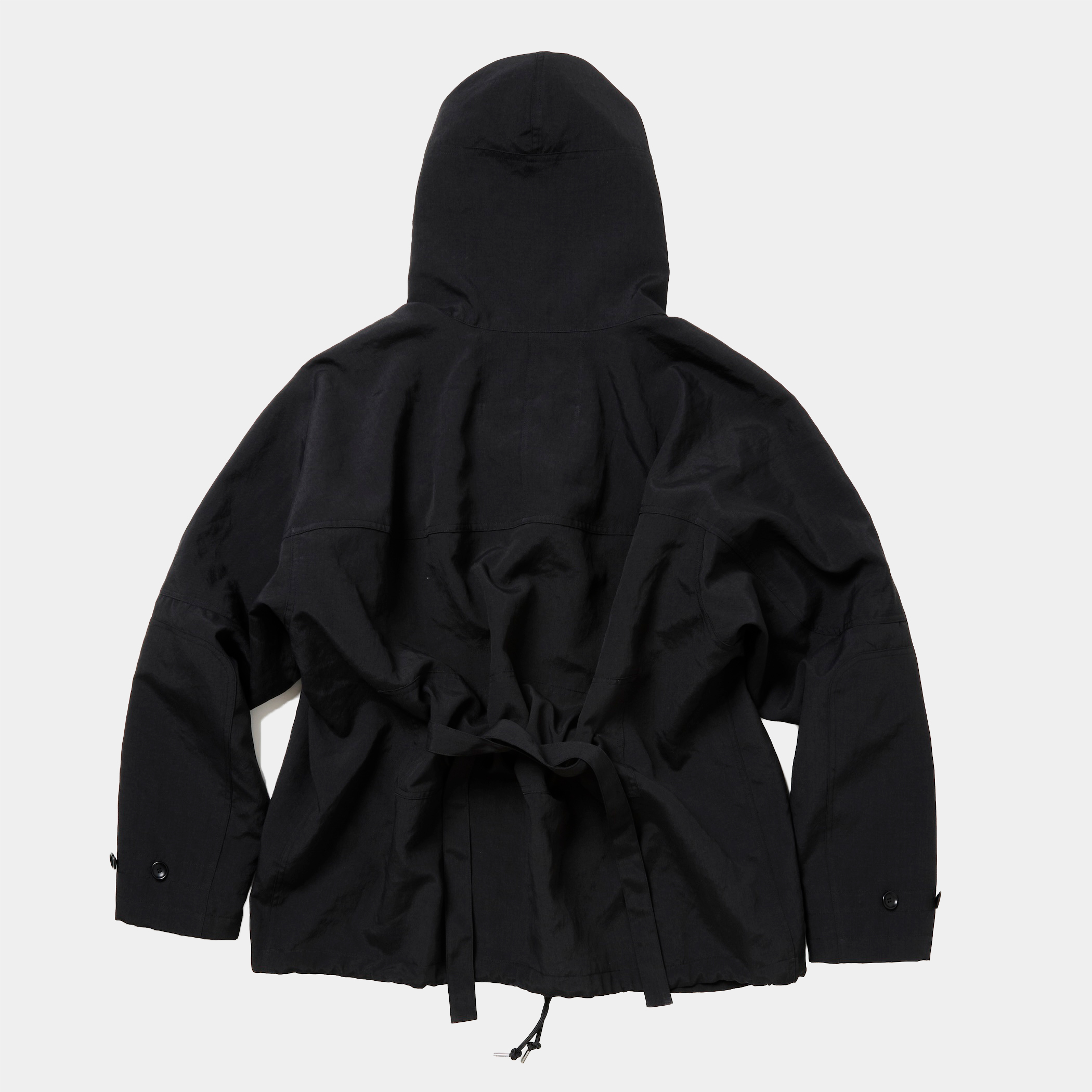 Desert Cloth Neutral Hooded Blouson/Off Black