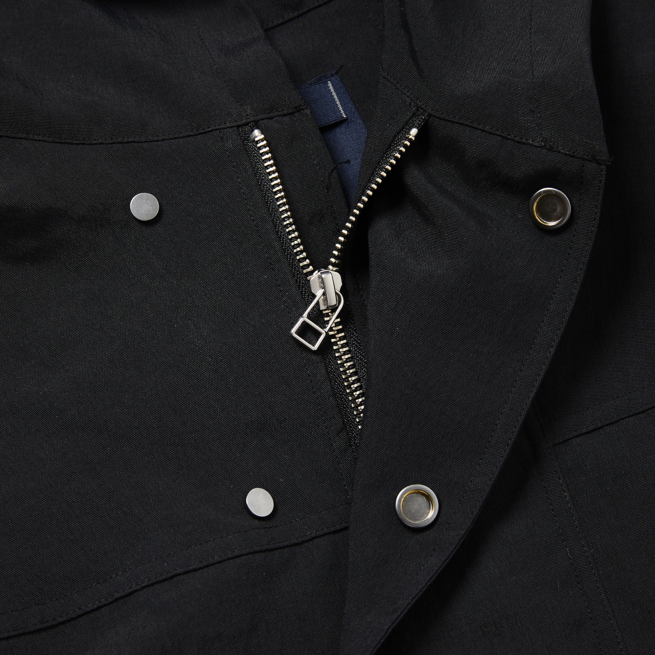 Desert Cloth Neutral Hooded Blouson/Off Black