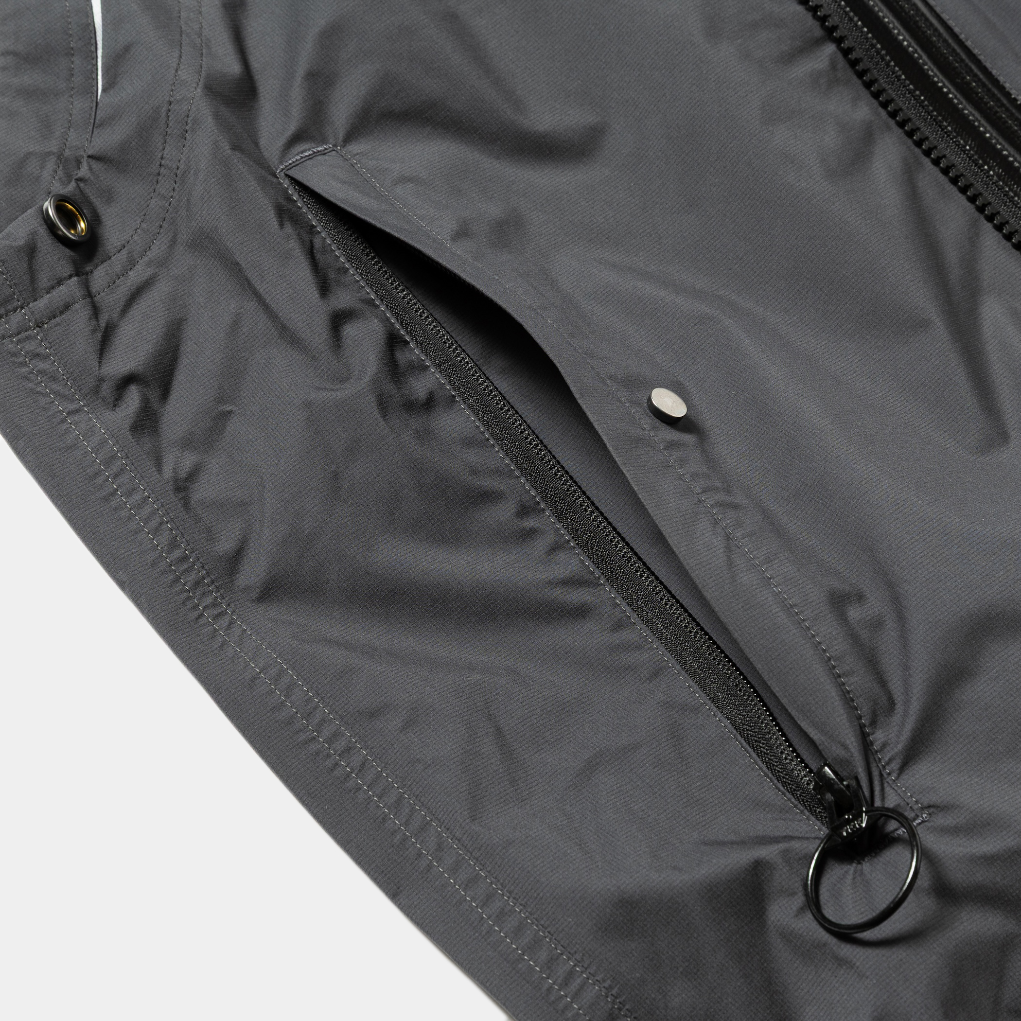 Air Circulation System Rain Jacket / Light/Charcoal