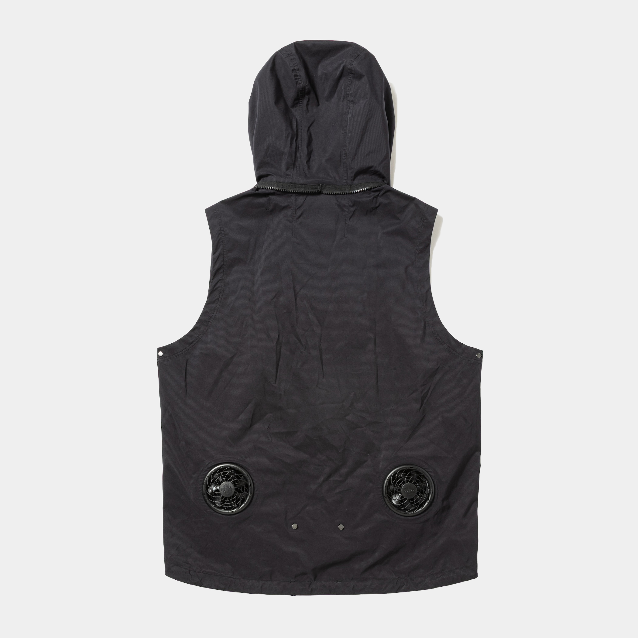 Air Circulation System Rain Jacket / Light/Off Black