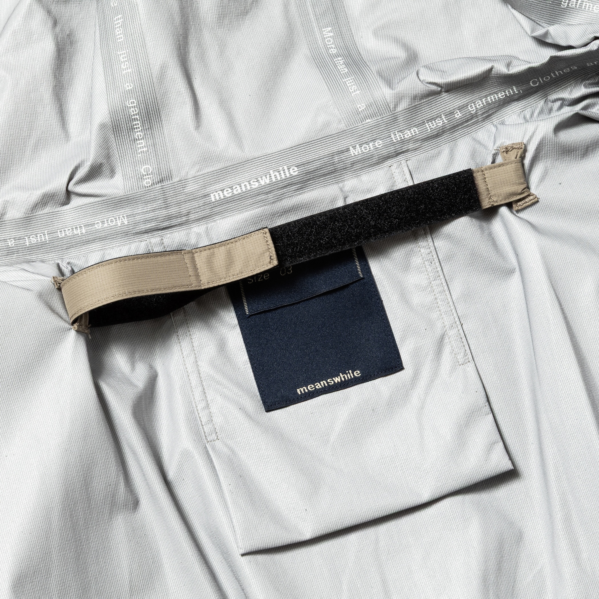 Air Circulation System Rain Jacket / Light/Sand Beige