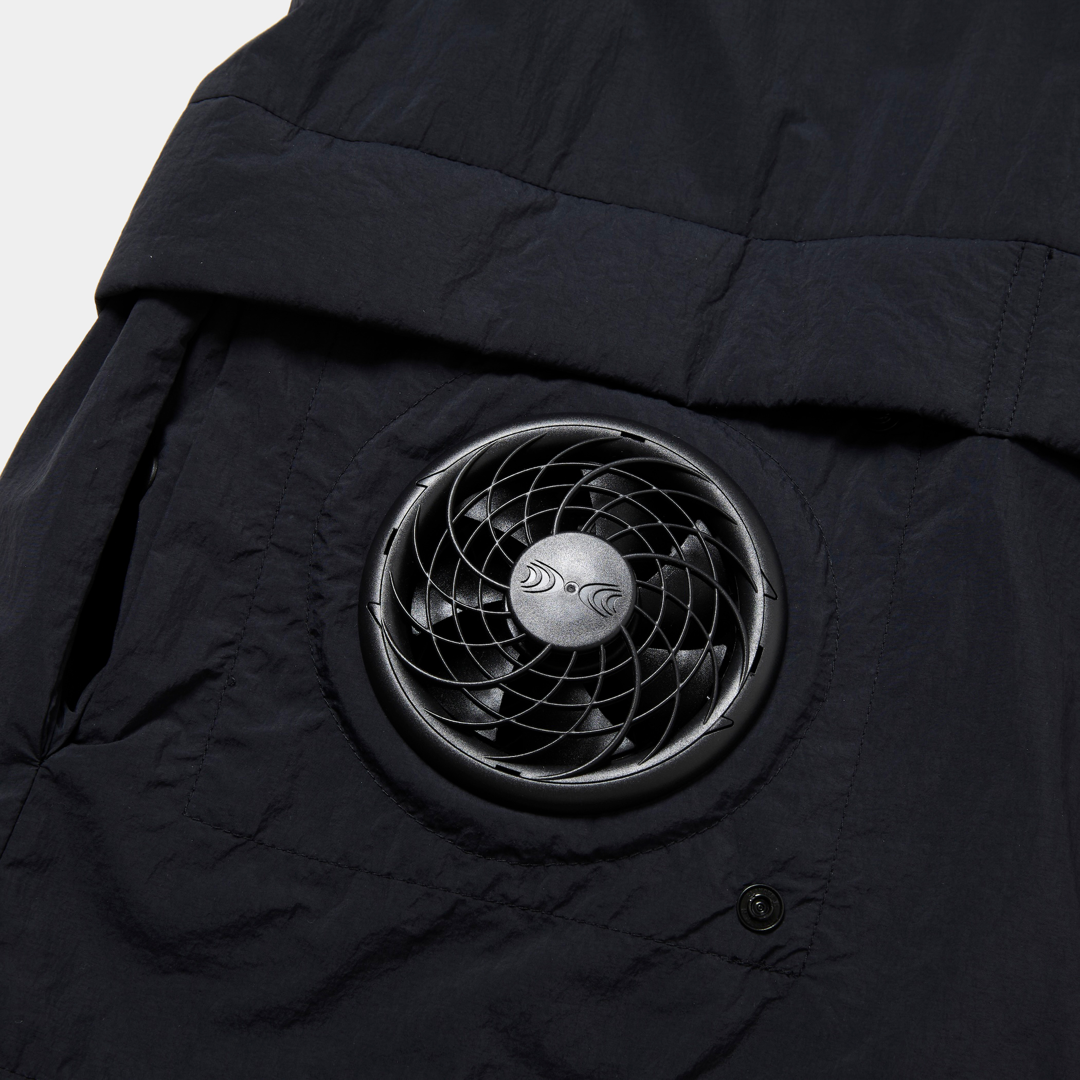 Air Circulation System Monster Vest/Off Black