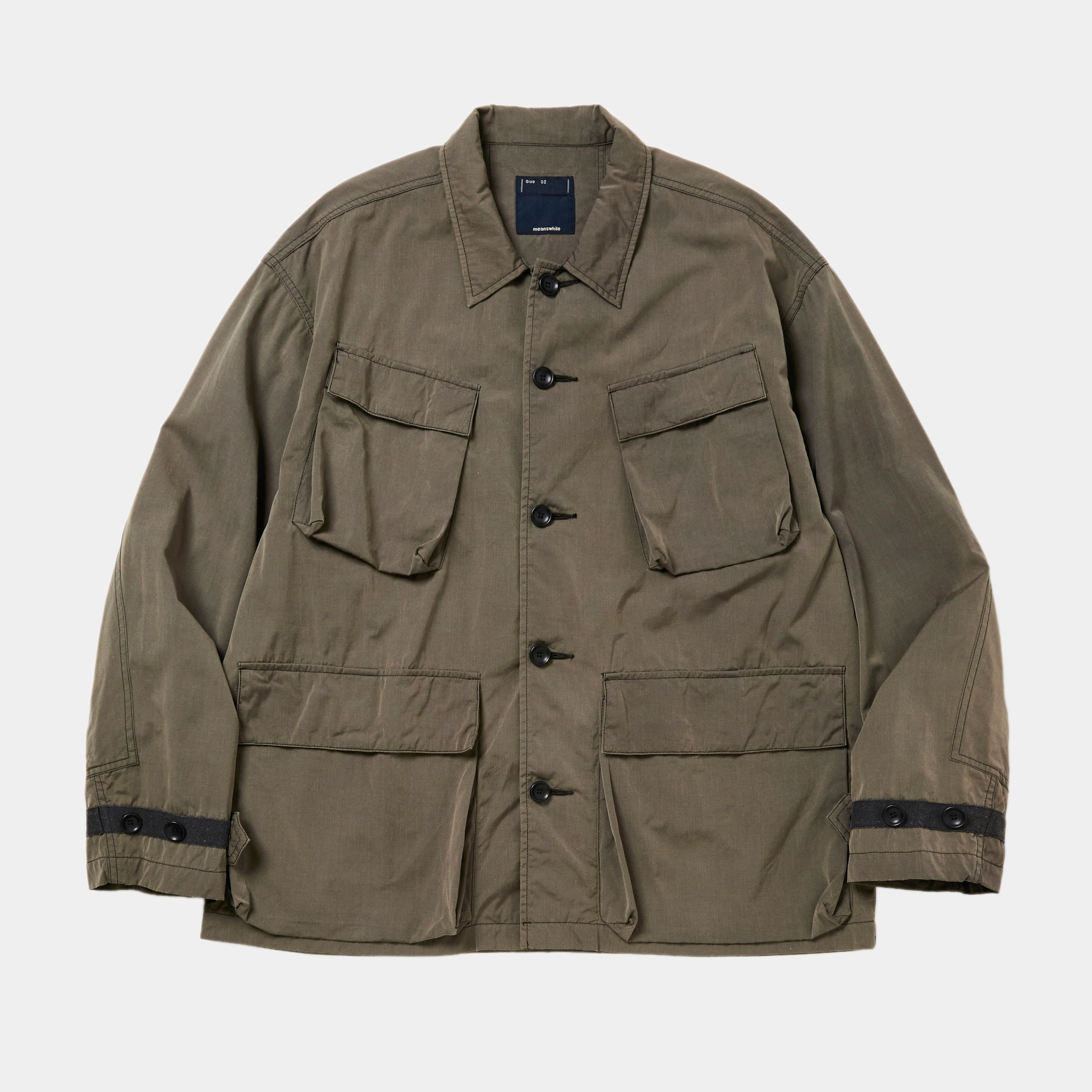 Frosted Trinity Chambray Fatigue Blouson/Fade Graphite