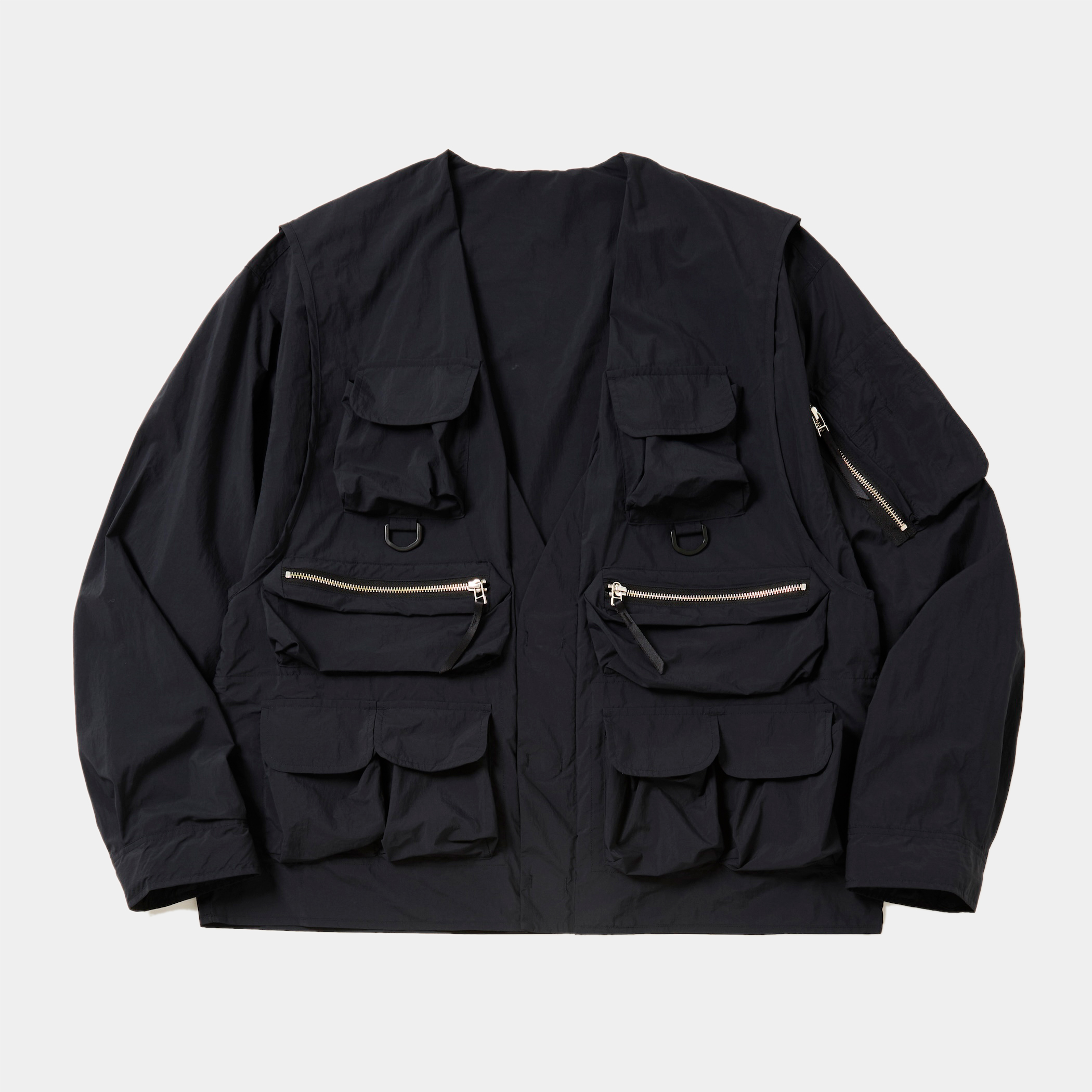 Weathering Nylon Reversible 4Way JKT/Off Black