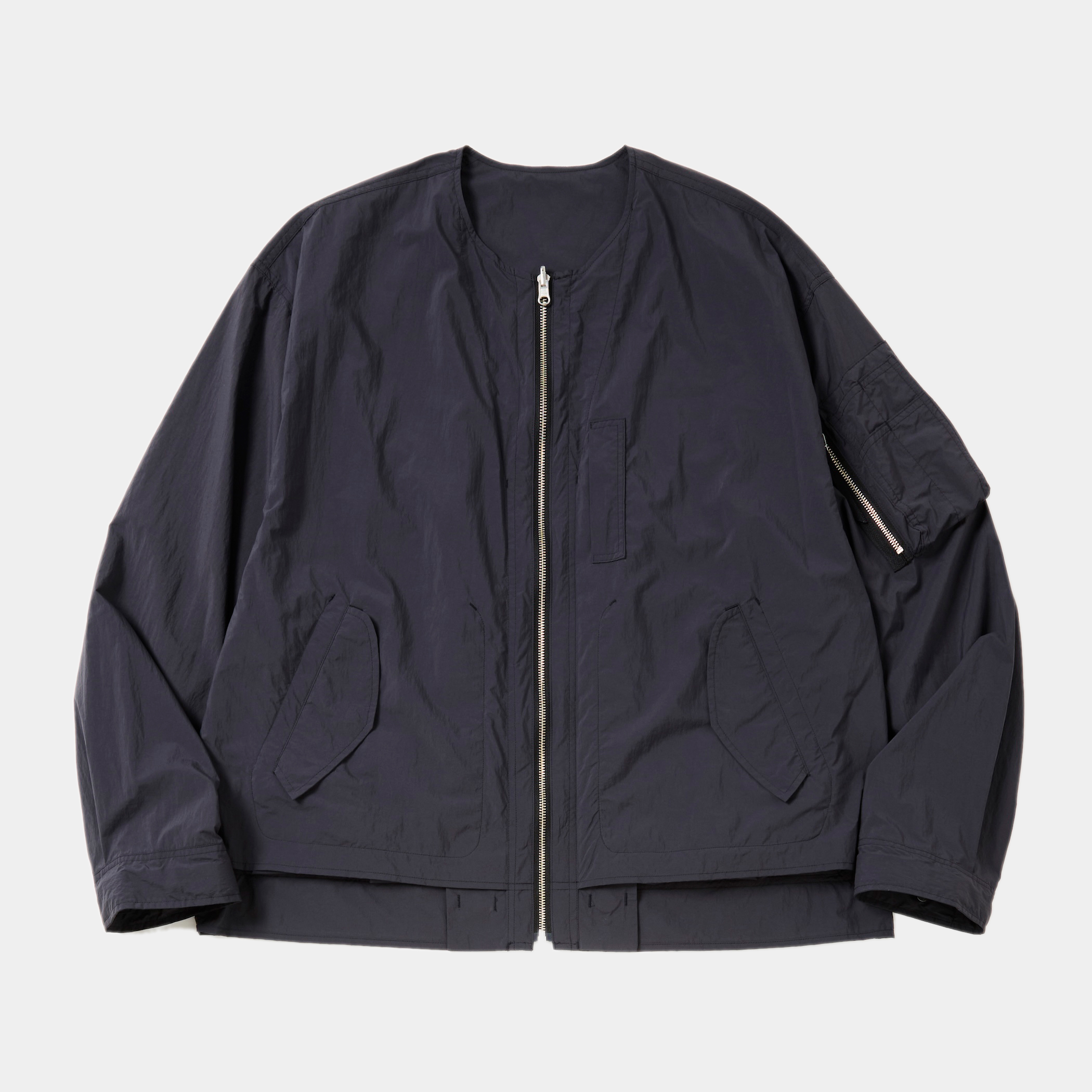 Weathering Nylon Reversible 4Way JKT/Charcoal