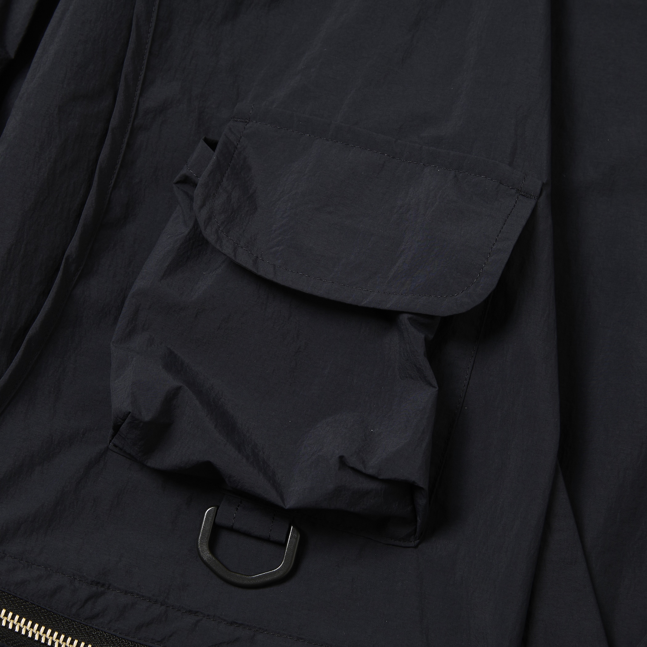Weathering Nylon Reversible 4Way JKT/Off Black