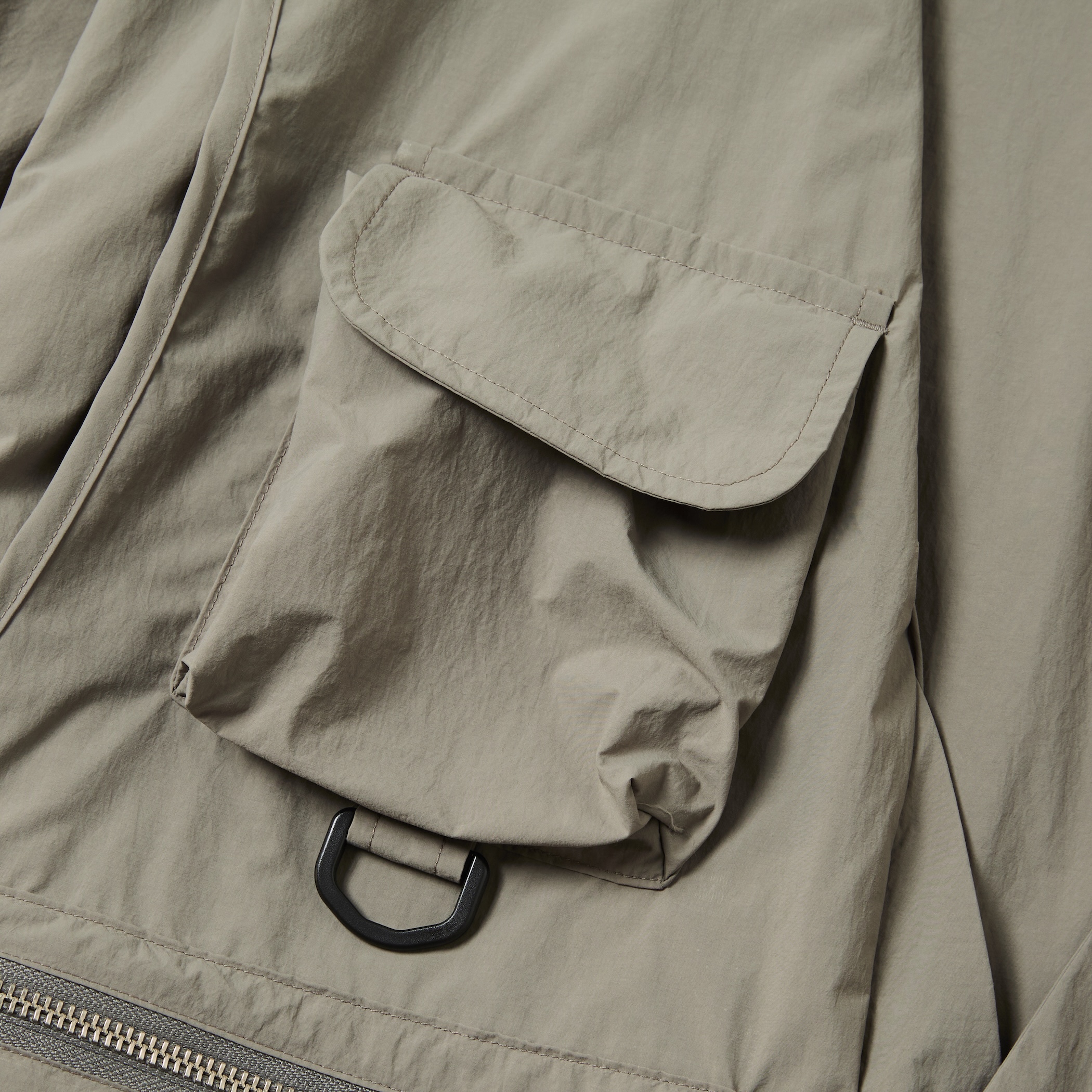 Weathering Nylon Reversible 4Way JKT/Khaki
