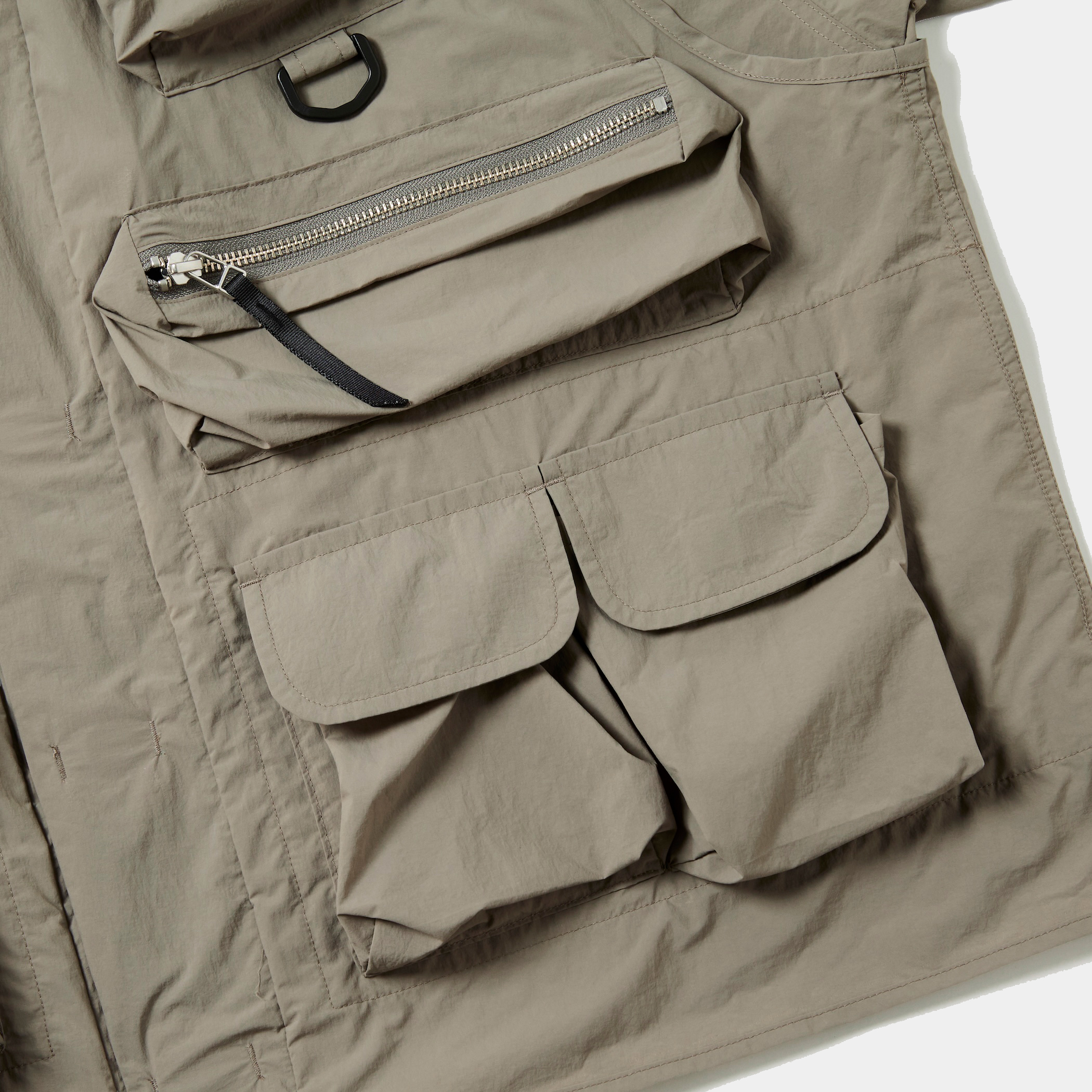 Weathering Nylon Reversible 4Way JKT/Khaki