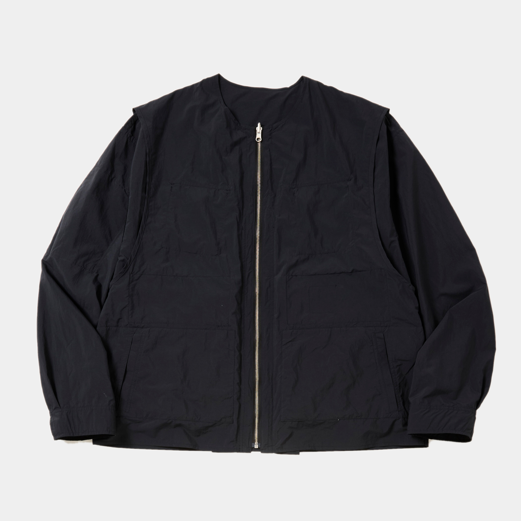Weathering Nylon Reversible 4Way JKT/Off Black