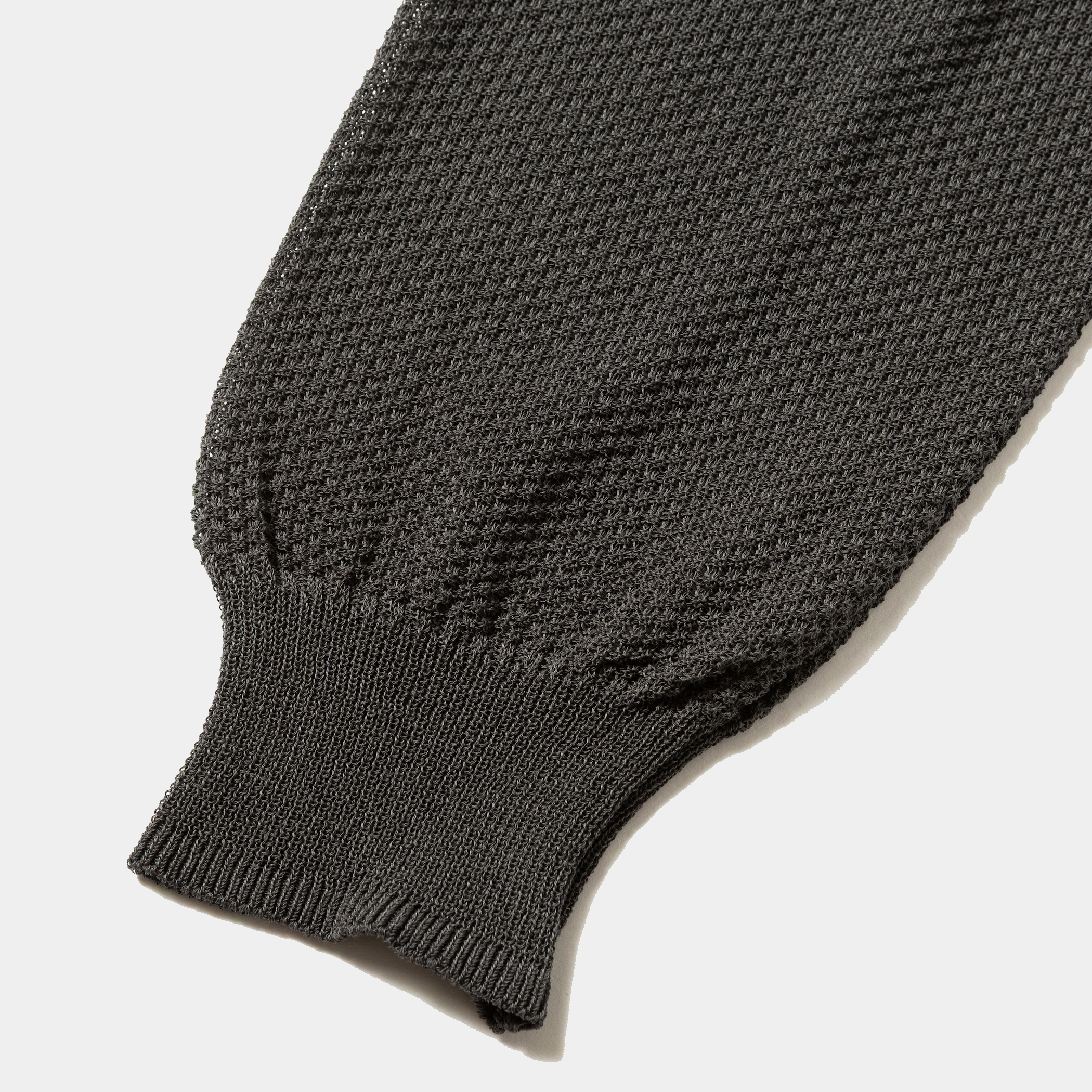 Dappled sunlight Double Knit Cardigan/Charocoal