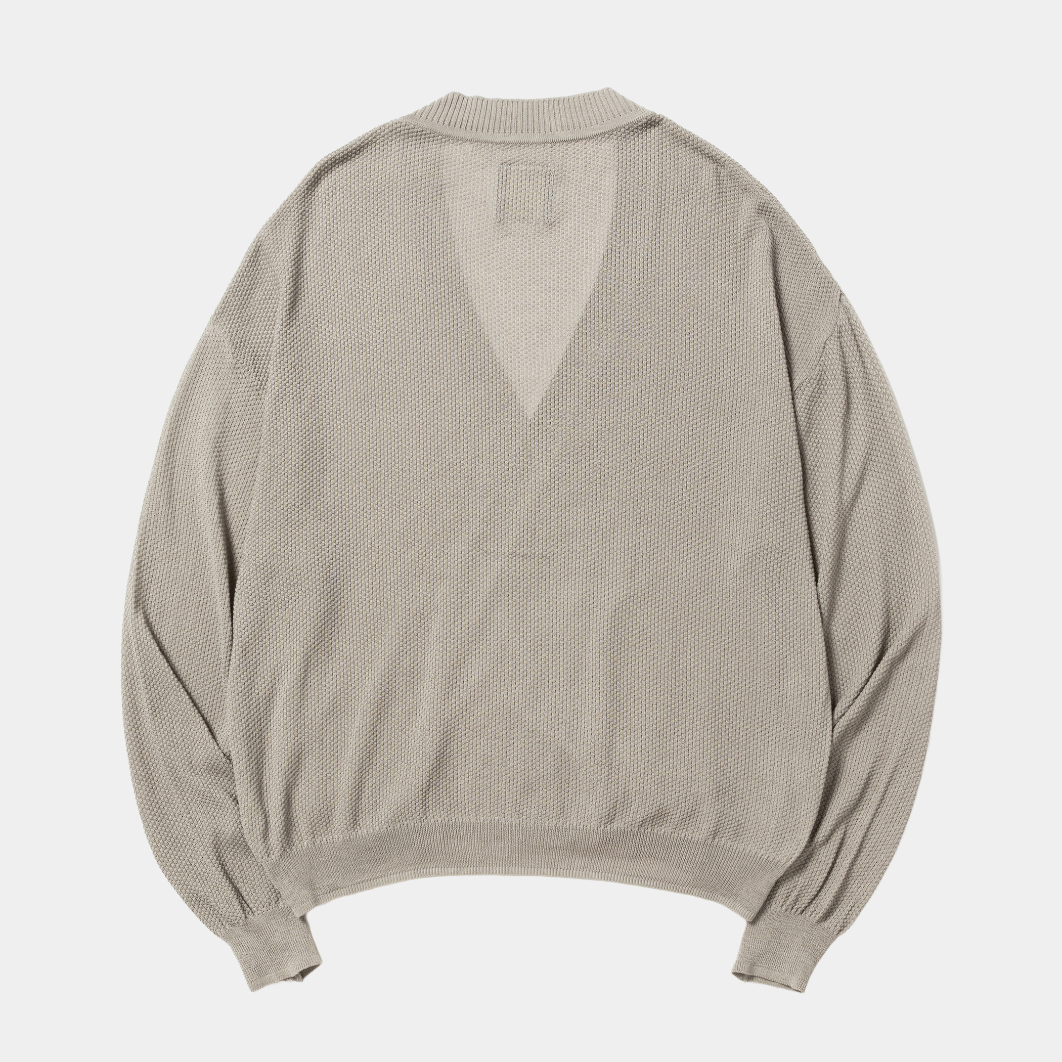 Dappled sunlight Double Knit Cardigan/Grey