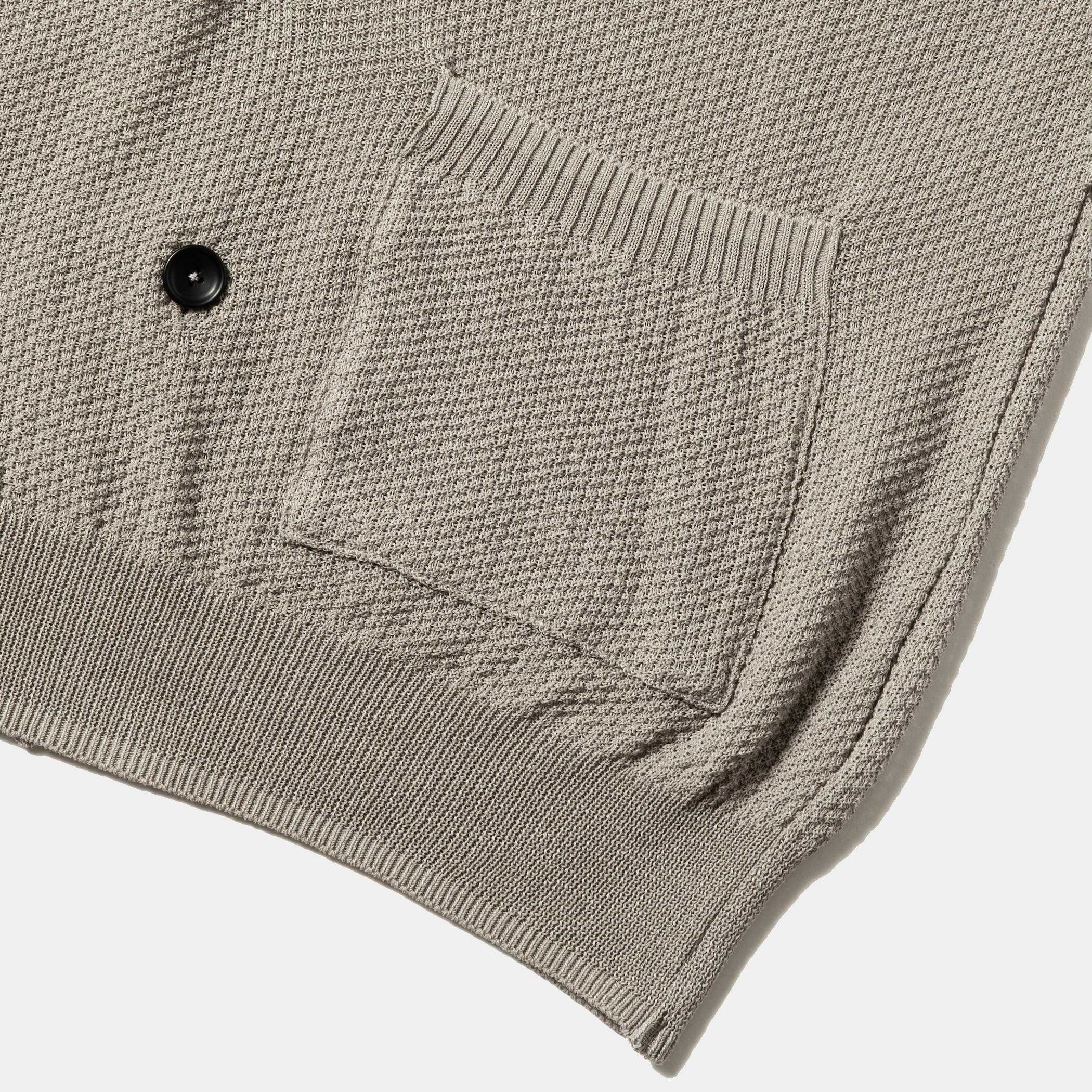 Dappled sunlight Double Knit Cardigan/Grey