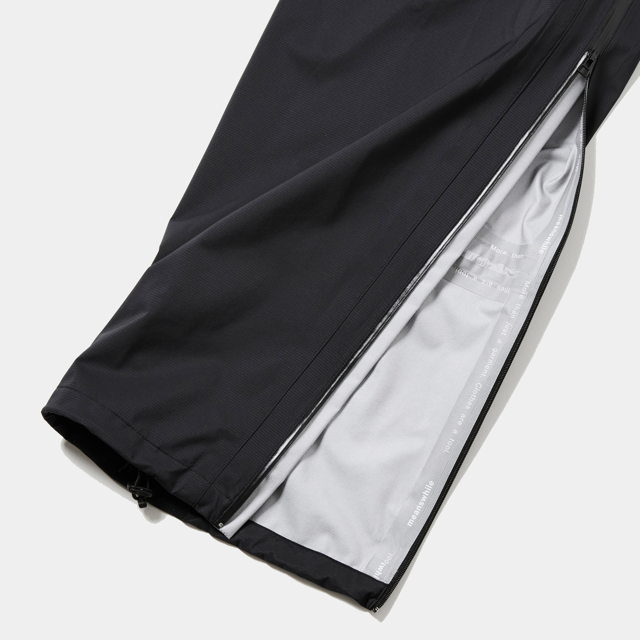 3layer Side Zip Shell PT/Off Black