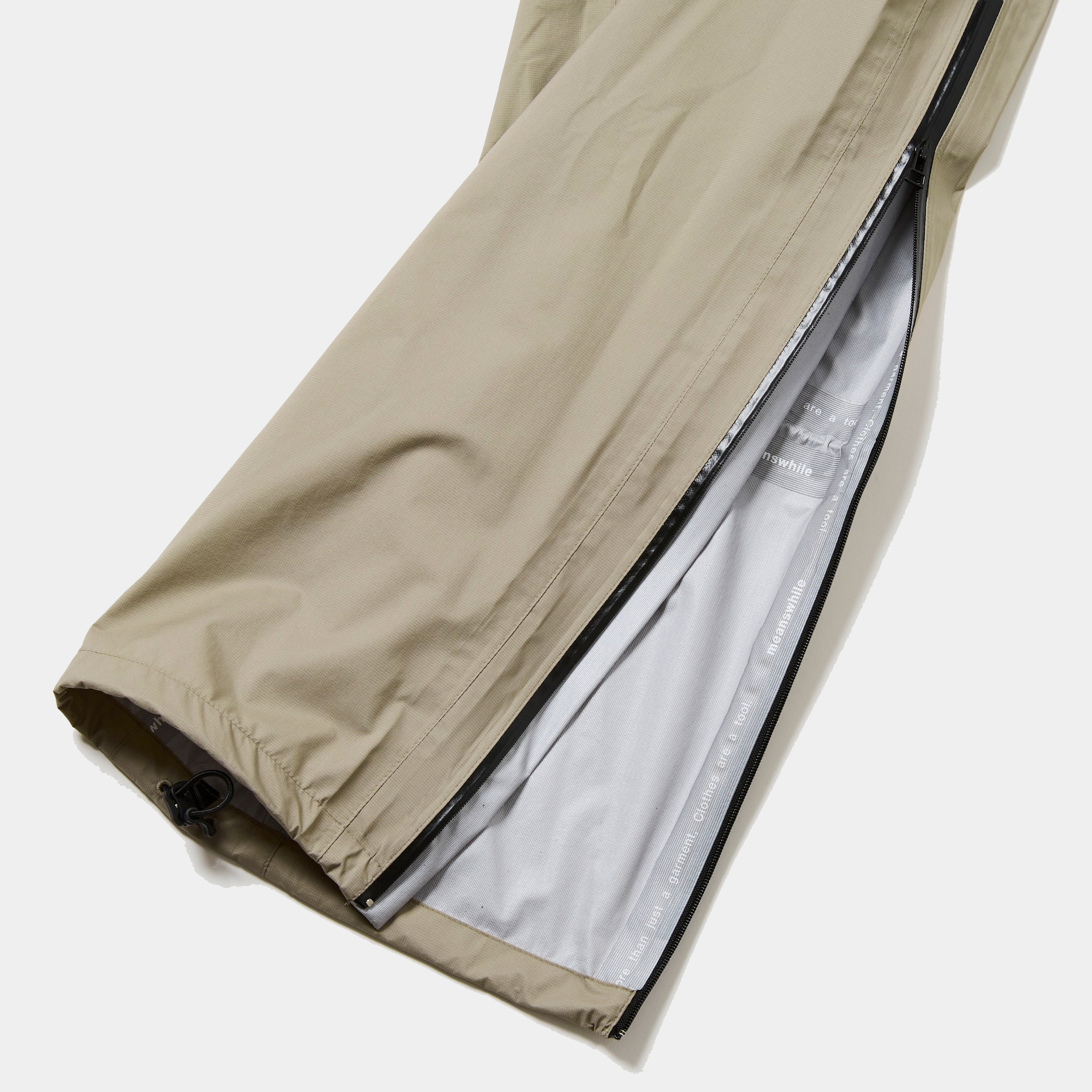 3layer Side Zip Shell PT/Beige