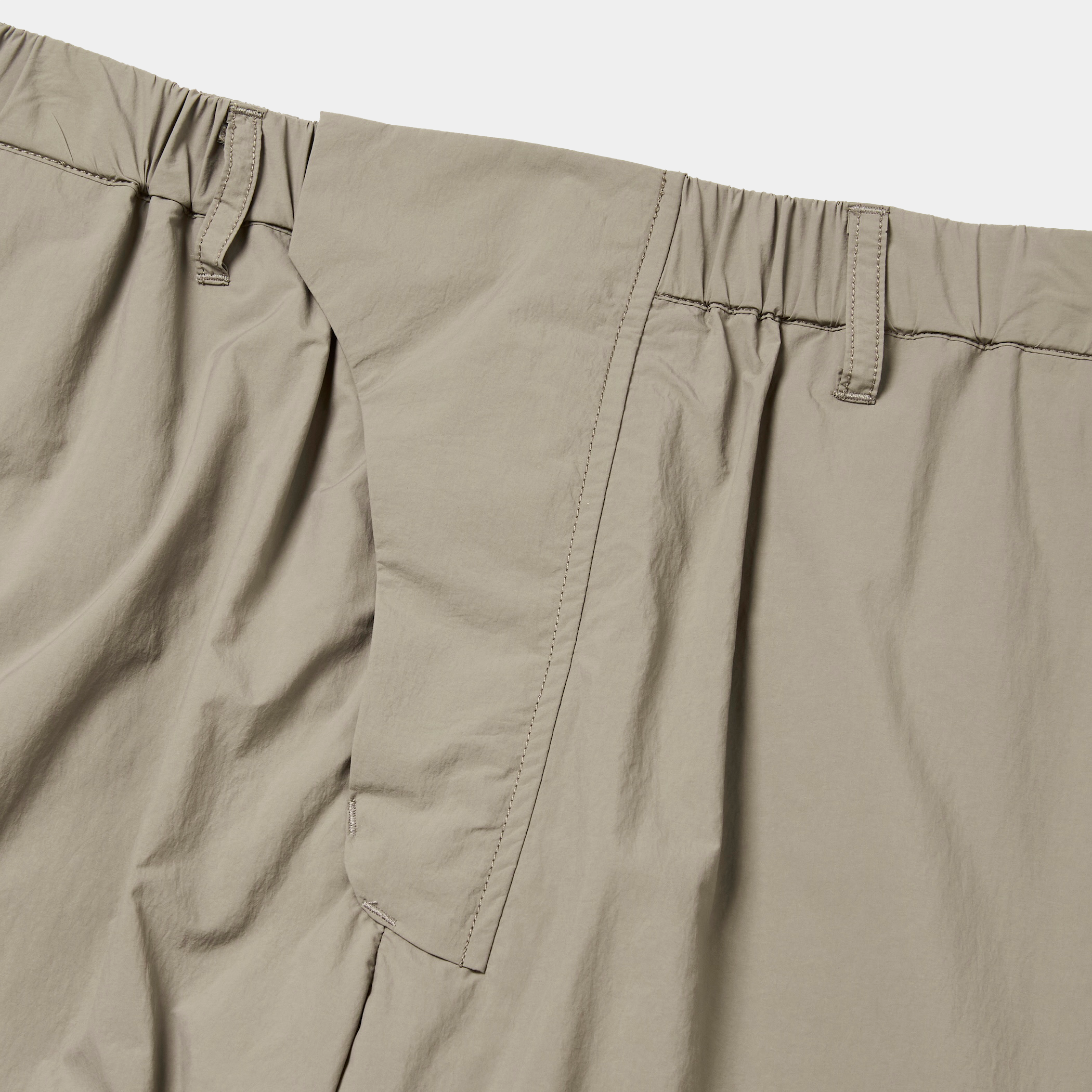 Weathering Nylon Fatigue Side Zip PT/Khaki