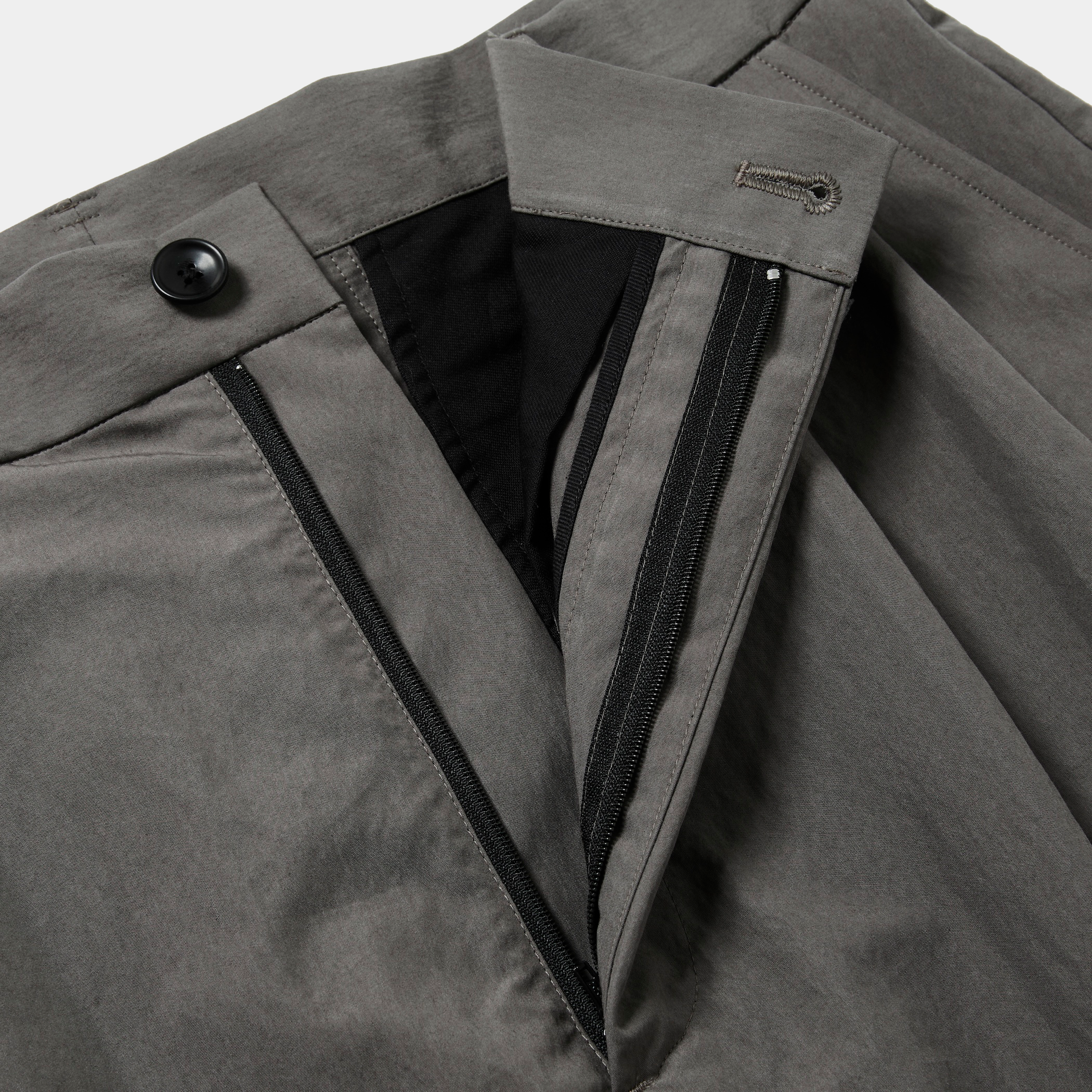 Ambient C/N High-waist Slacks/Charcoal