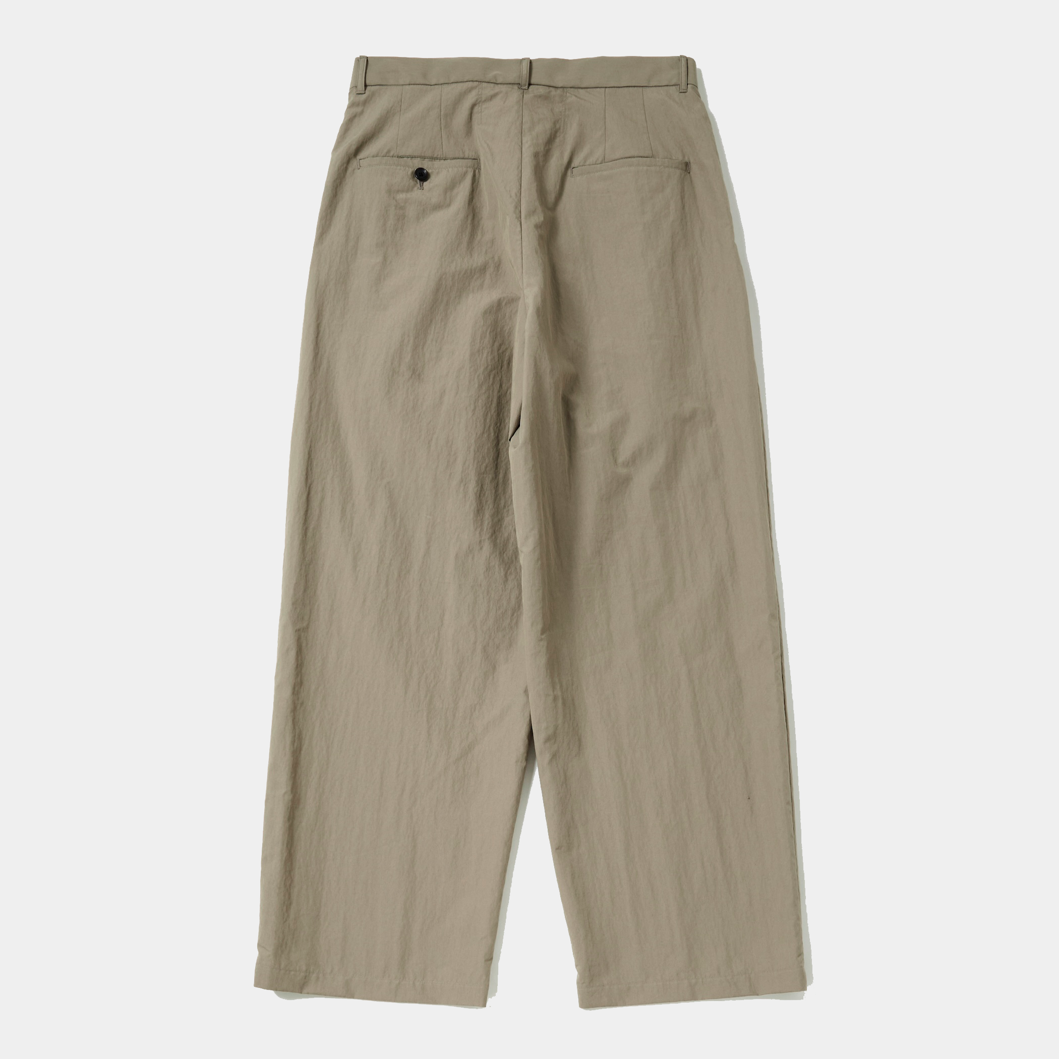 Ambient C/N High-waist Slacks/Khaki