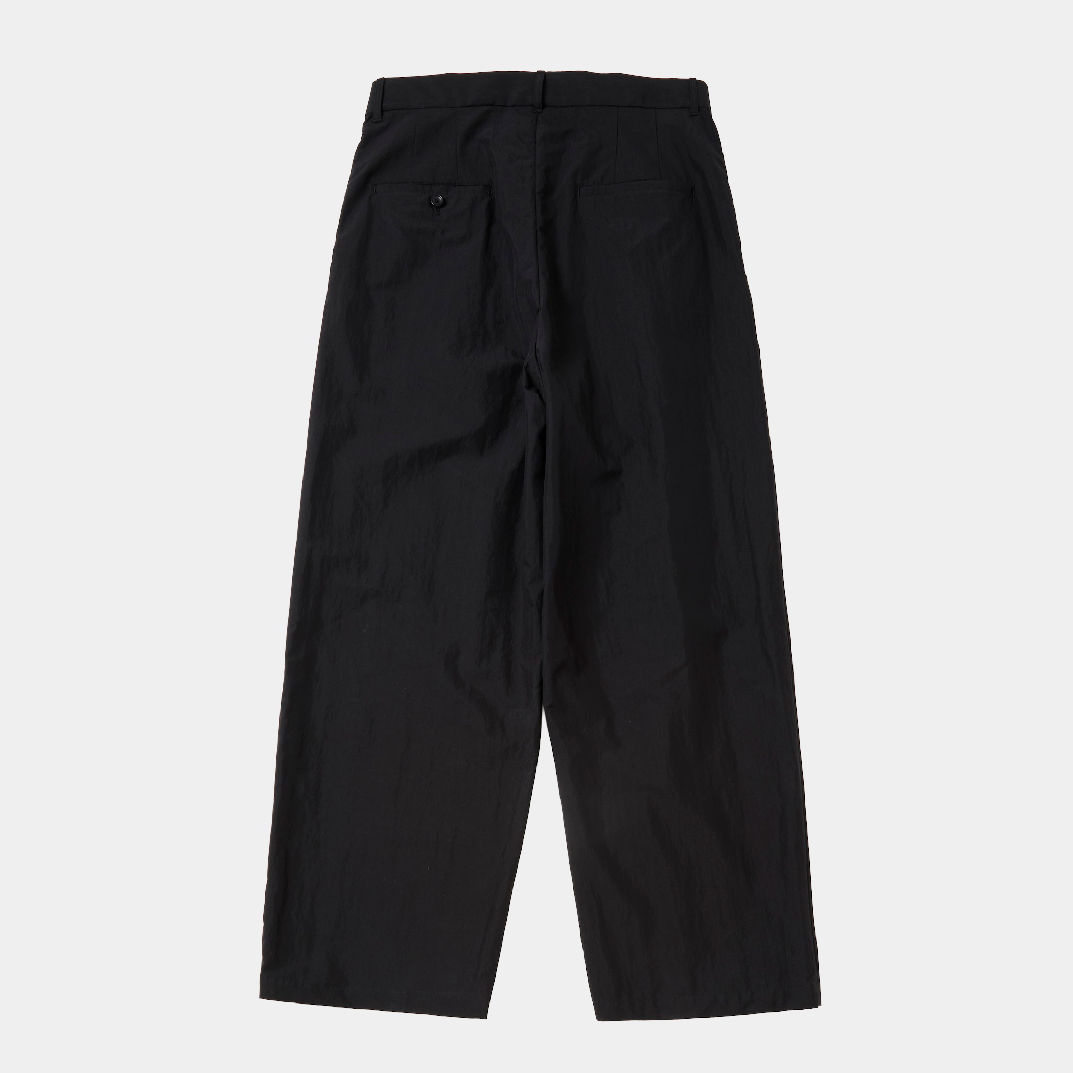 Ambient C/N High-waist Slacks/Off Black