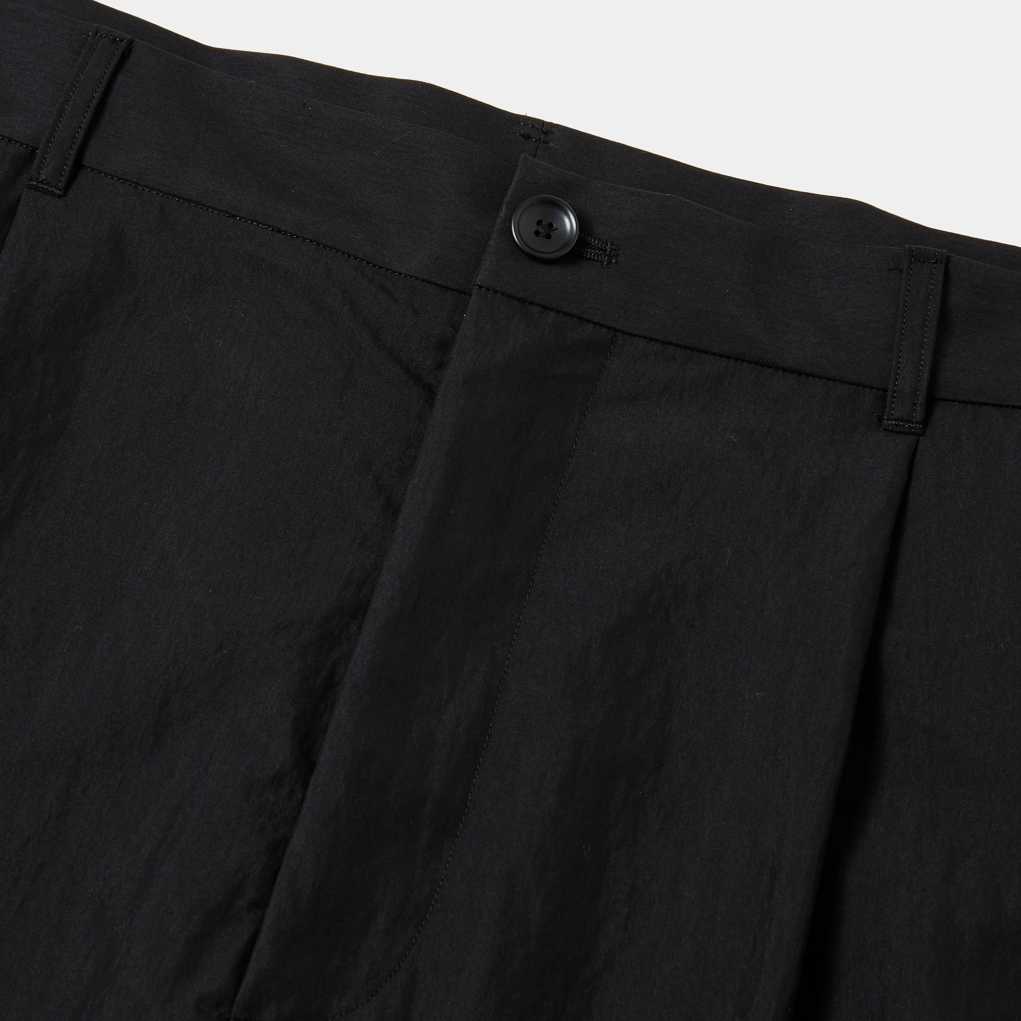 Ambient C/N High-waist Slacks/Off Black