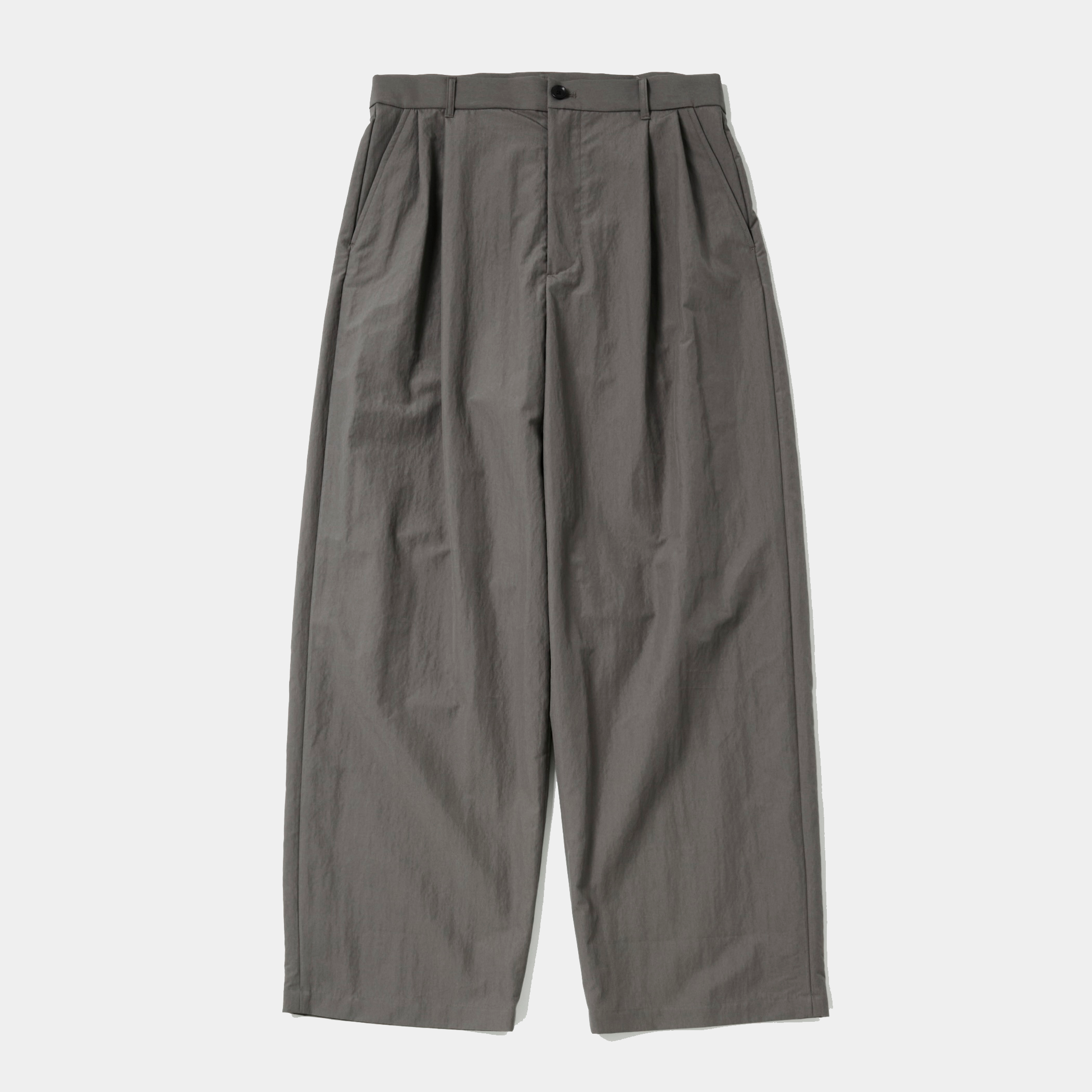 Ambient C/N High-waist Slacks/Charcoal