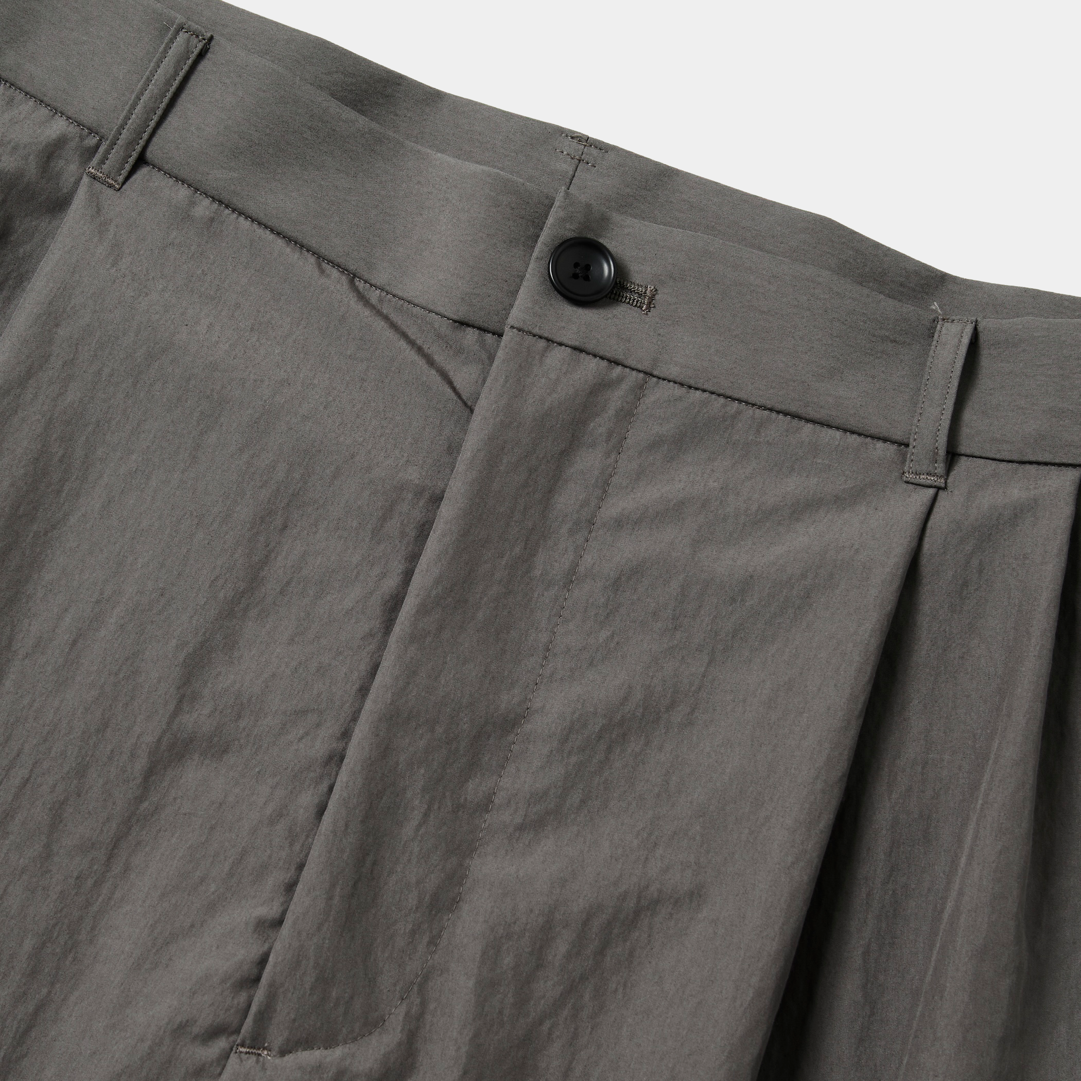 Ambient C/N High-waist Slacks/Charcoal